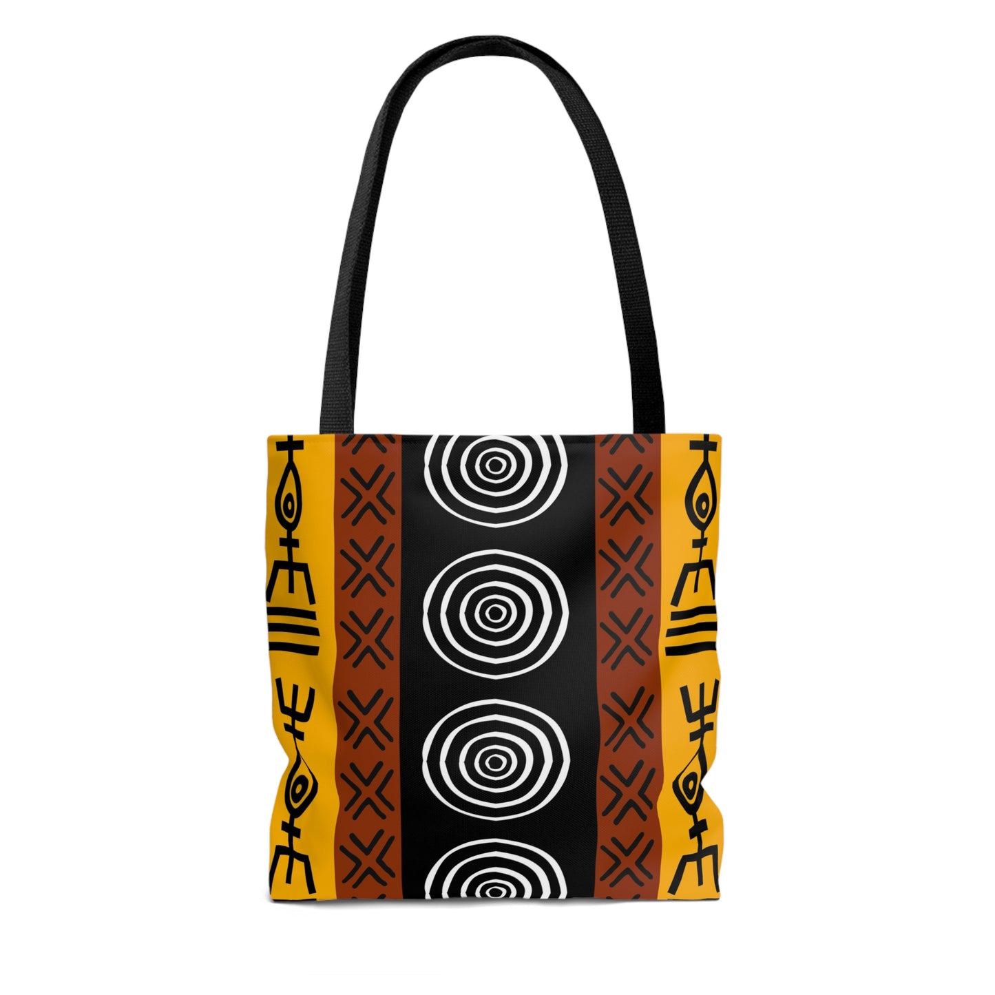 Mudcloth Inspired V Tote Bag