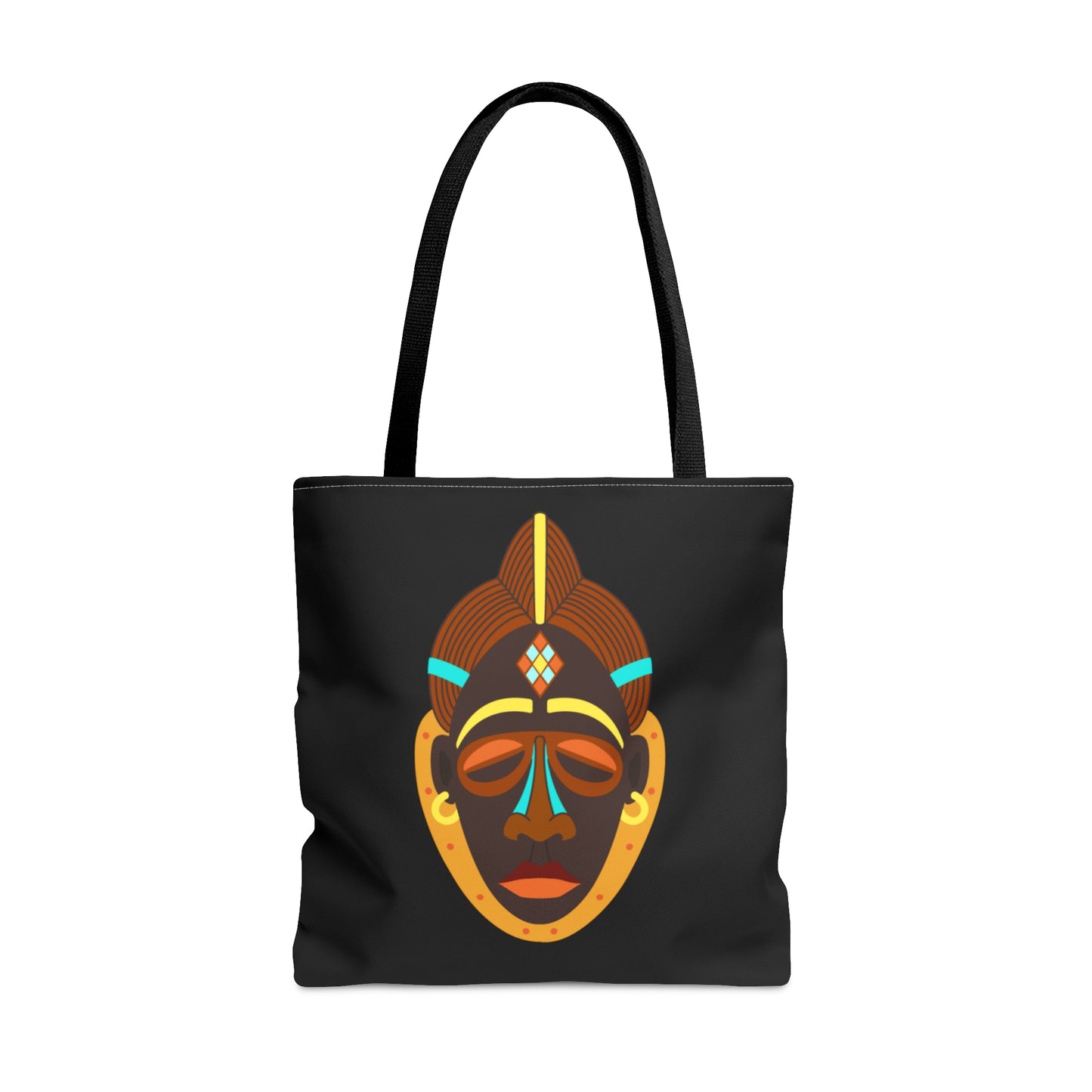 African Mask Tote Bag
