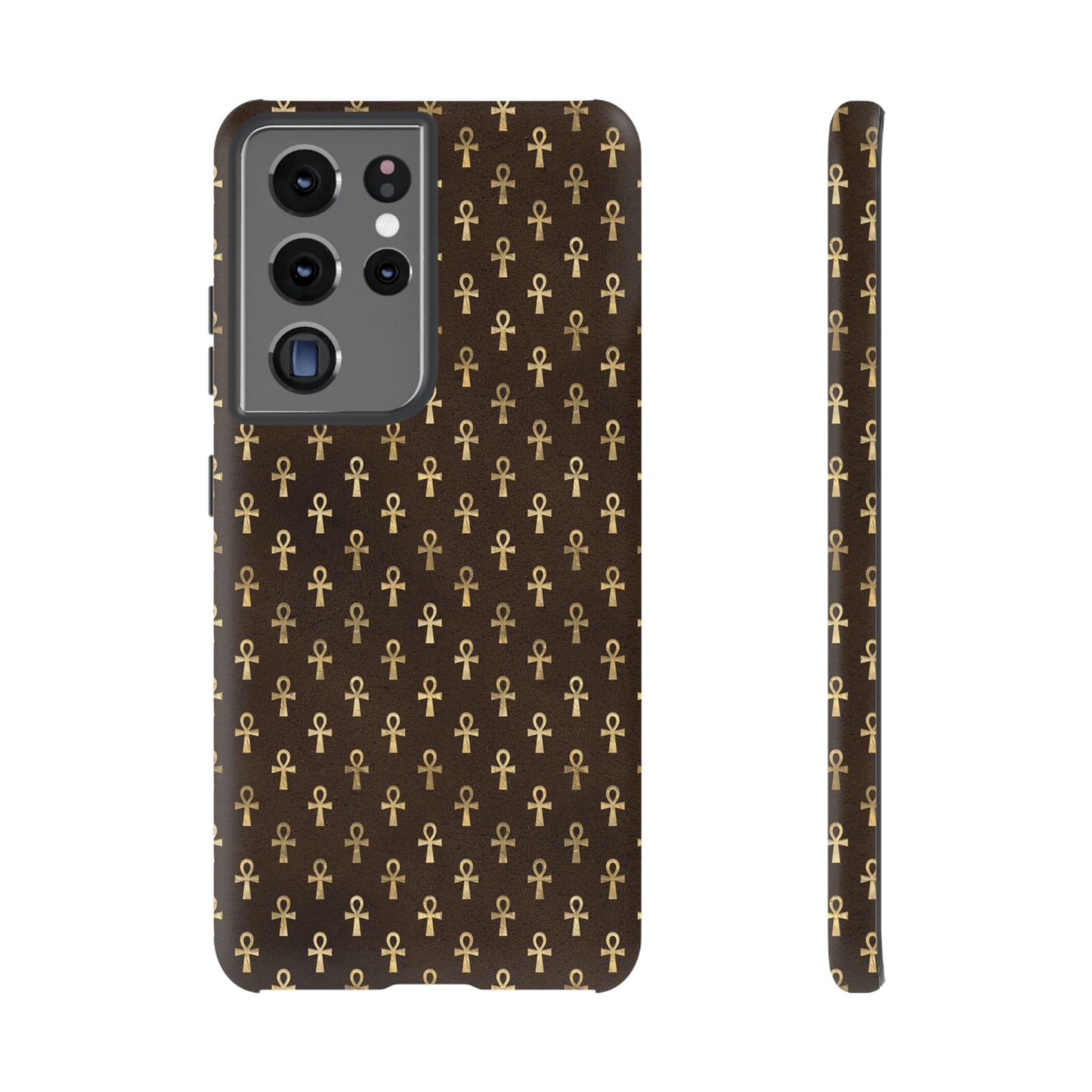 Brown Ankh Samsung Tough Cases | Egyptian Samsung Case | Ankh Samsung Case