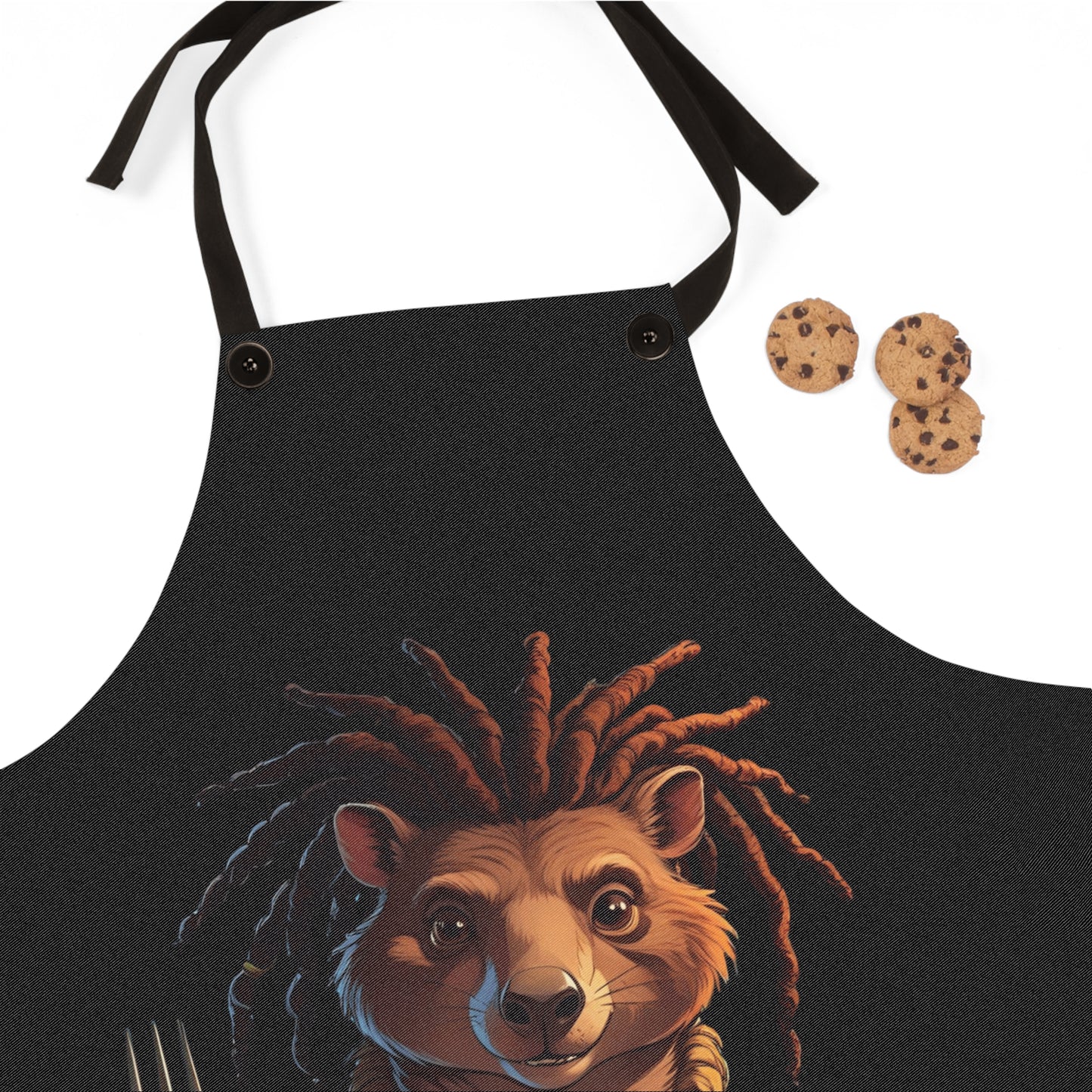 Apron - Carnivorous Marsupial with Dreadlocks (Personalize It)