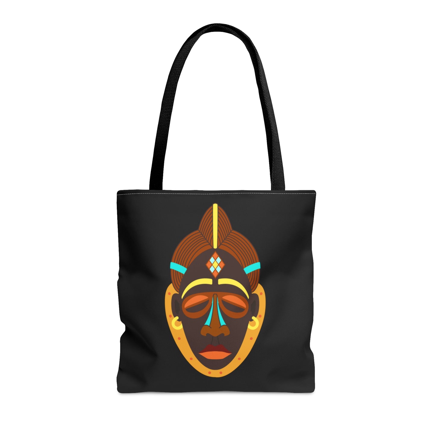 African Mask Tote Bag