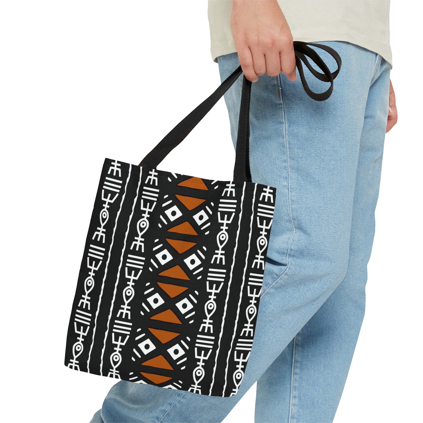 Mudcloth II Inspired Tote Bag