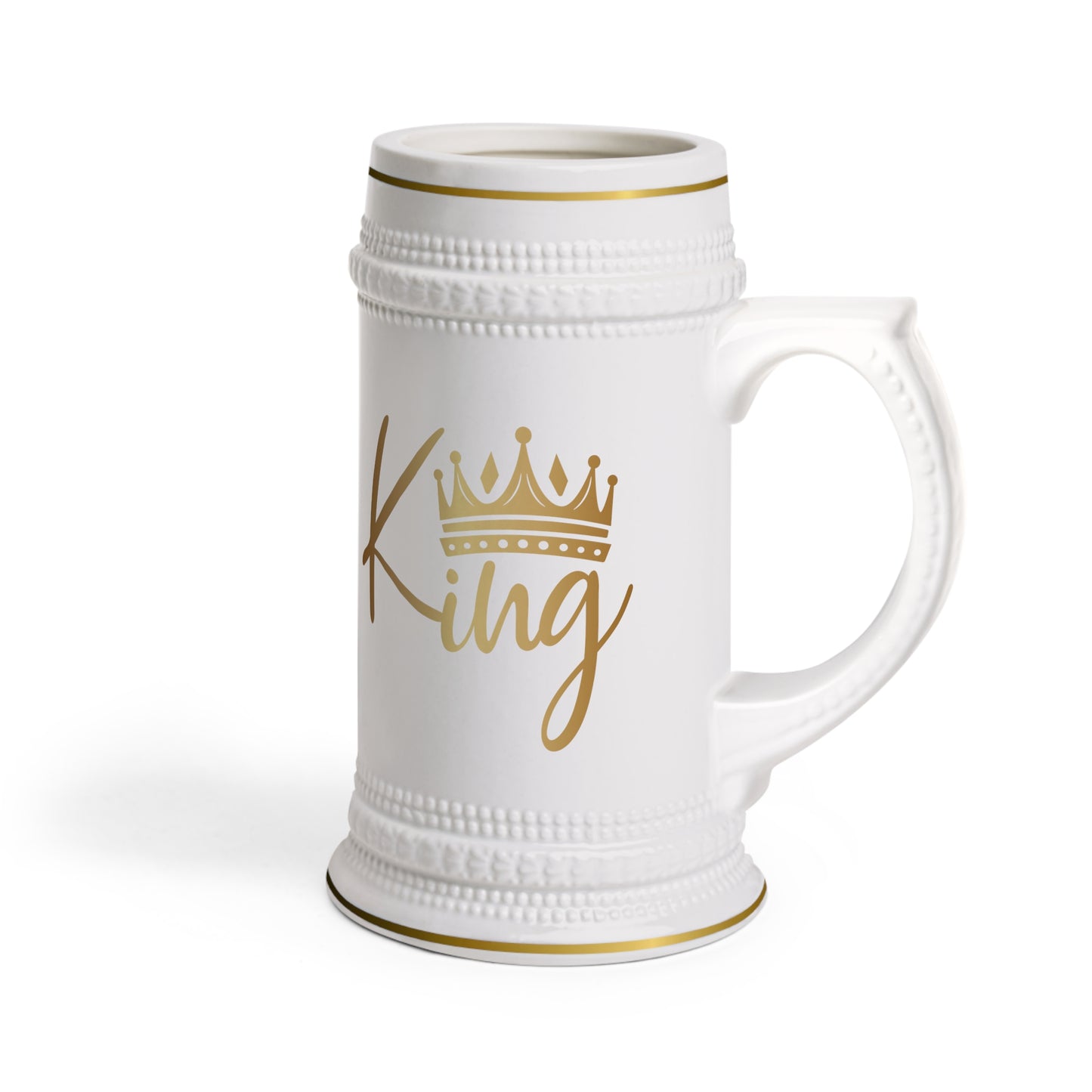 King Beer Stein Mug (Personalize It!)