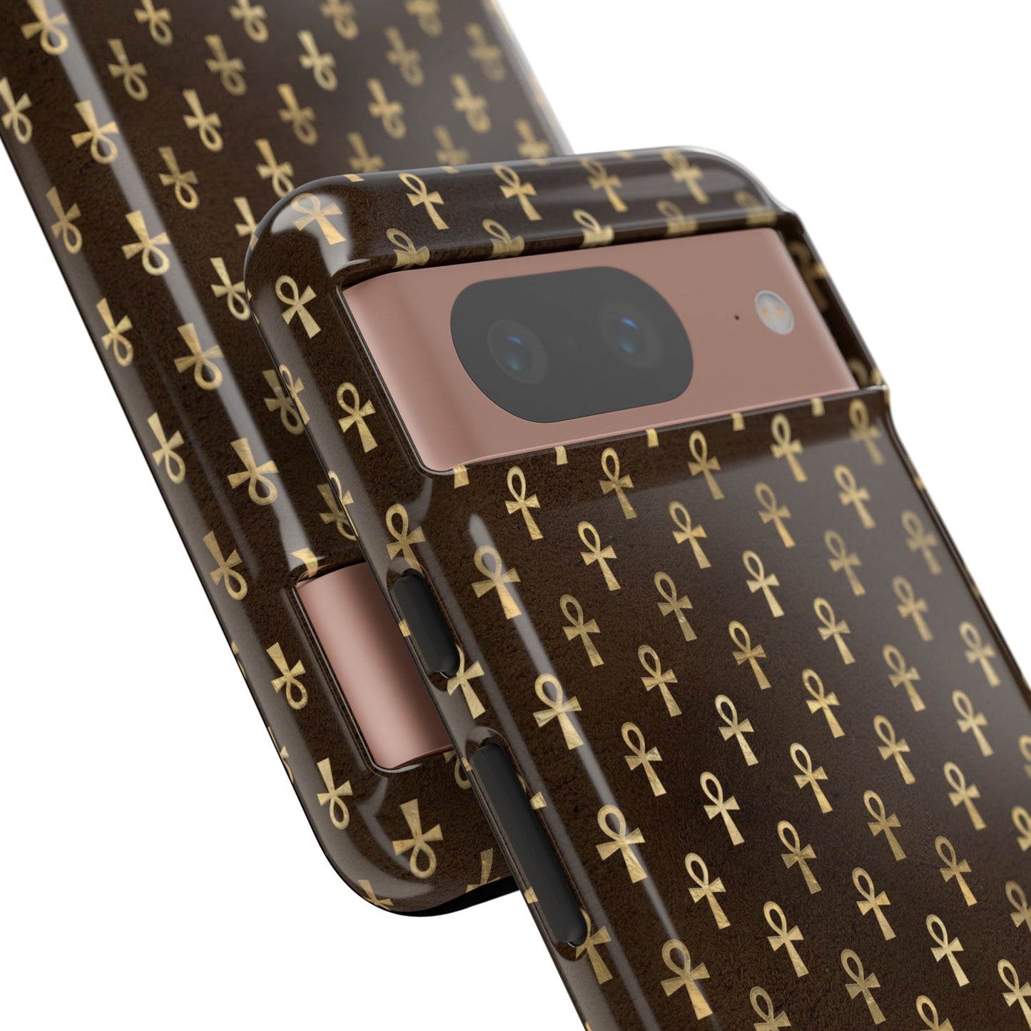 Brown Ankh Google Pixel Tough Cases | Egyptian Google Pixel Case | Ankh Google Pixel Case