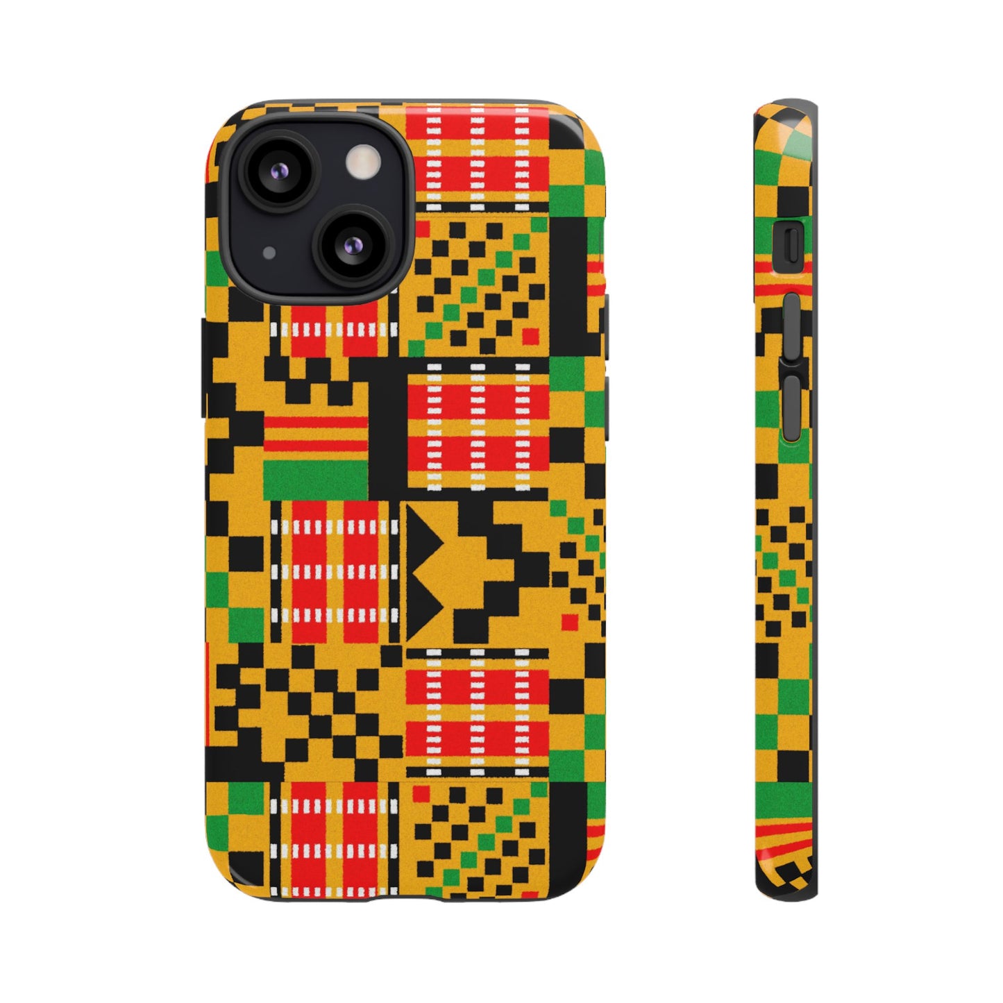 iPhone Kente Tough Cases | Ankara iPhone Case | Afrocentric iPhone Case