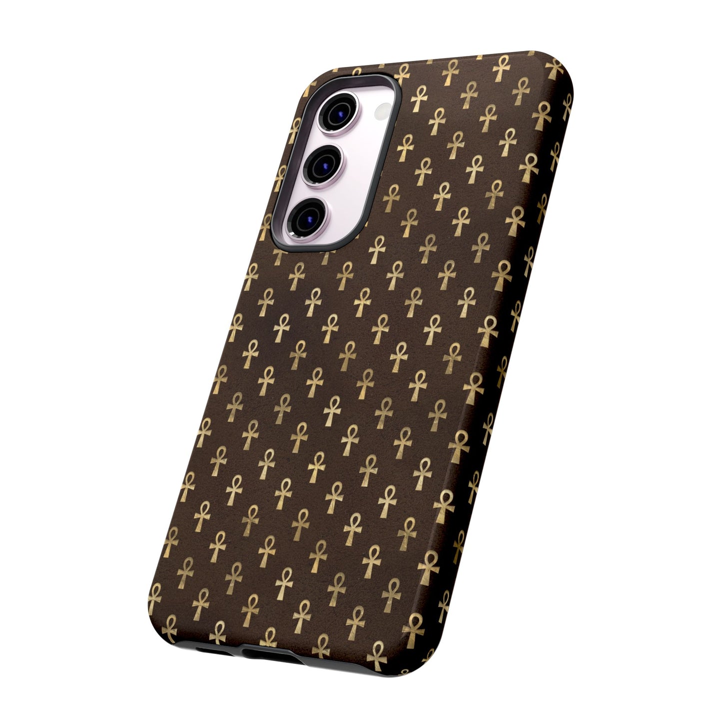 Brown Ankh Samsung Tough Cases | Egyptian Samsung Case | Ankh Samsung Case