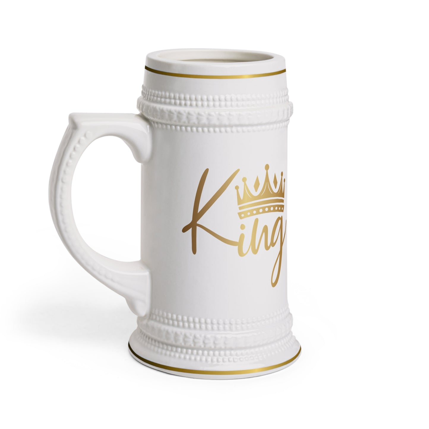 King Beer Stein Mug (Personalize It!)