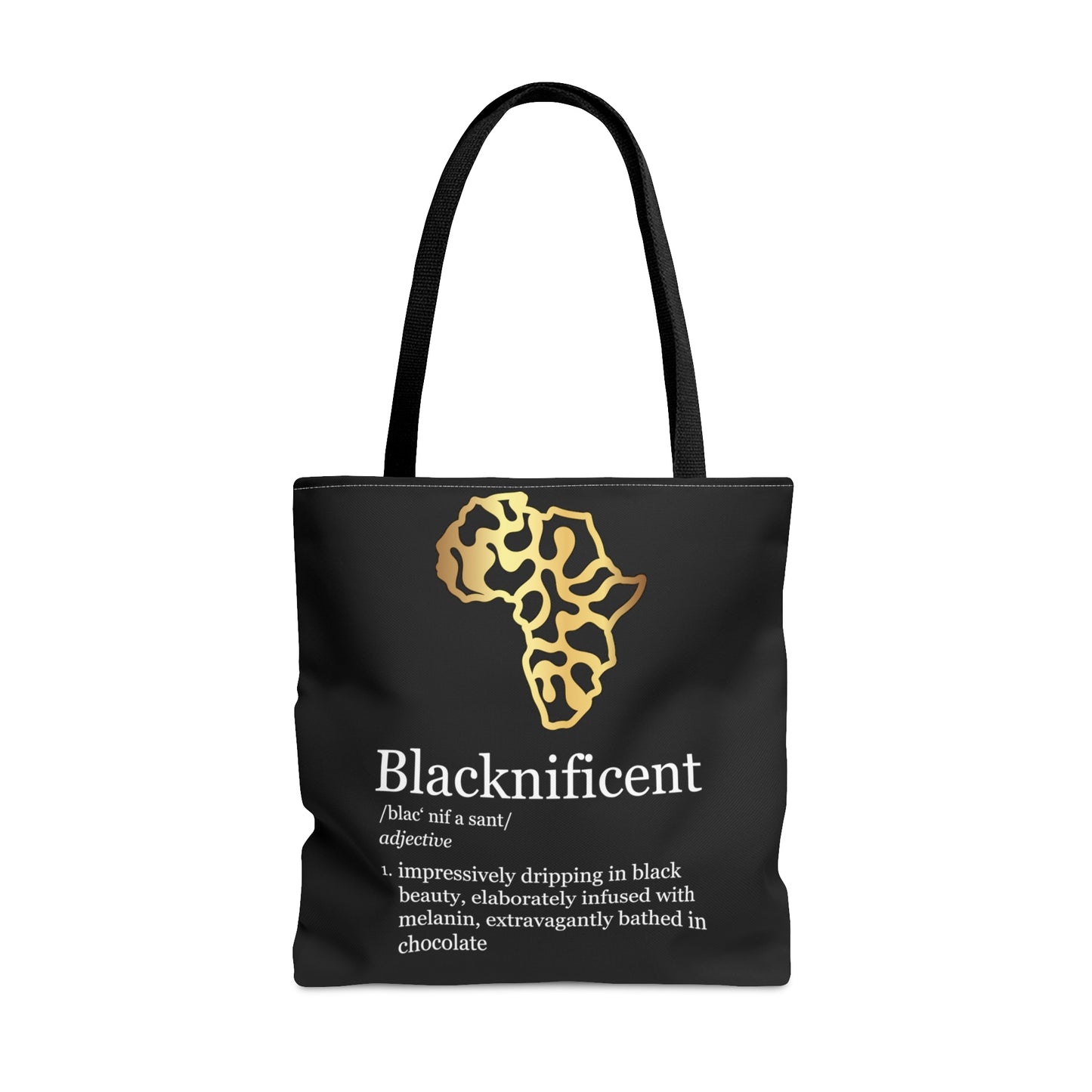Blacknificent Tote Bag (Add Your Name!)