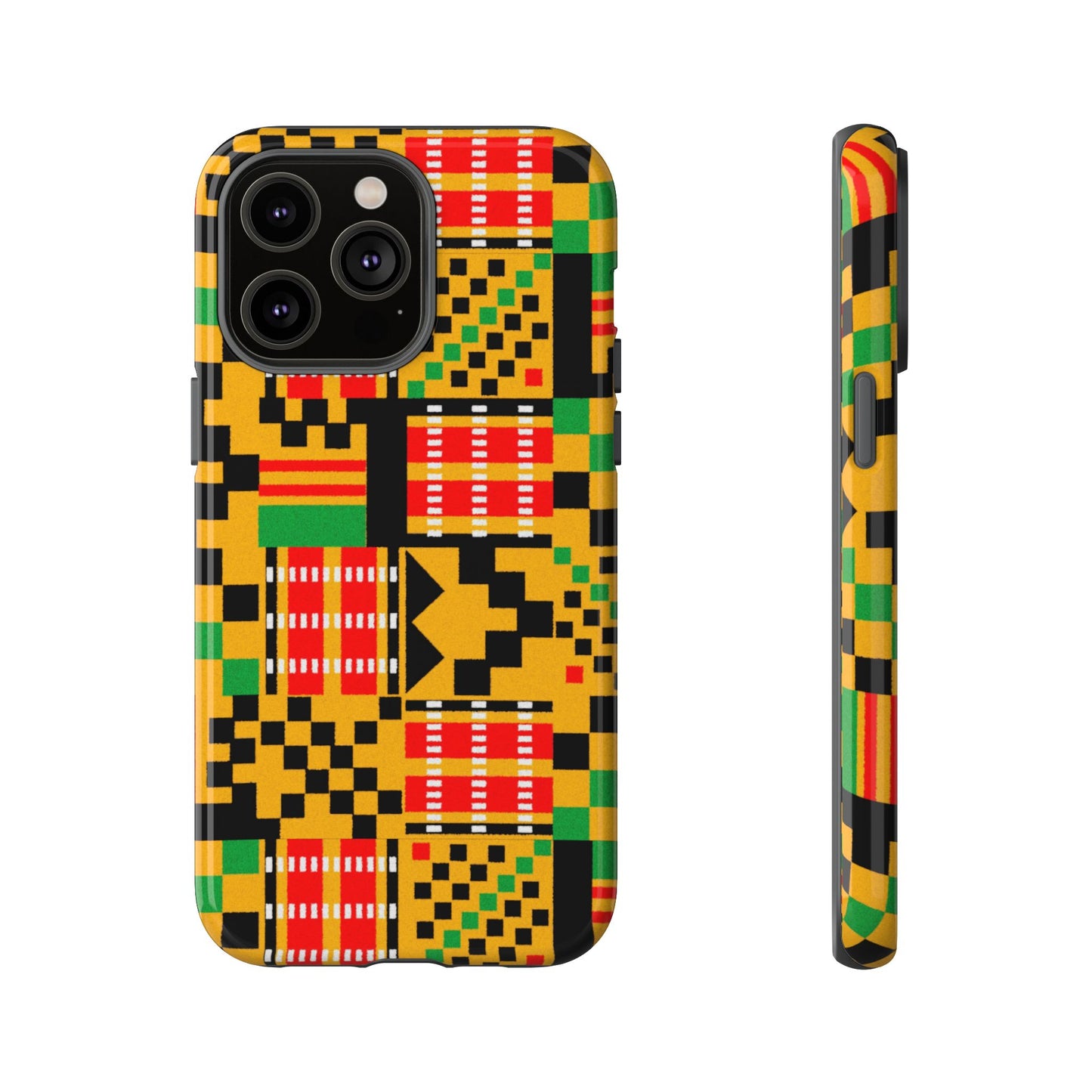 iPhone Kente Tough Cases | Ankara iPhone Case | Afrocentric iPhone Case