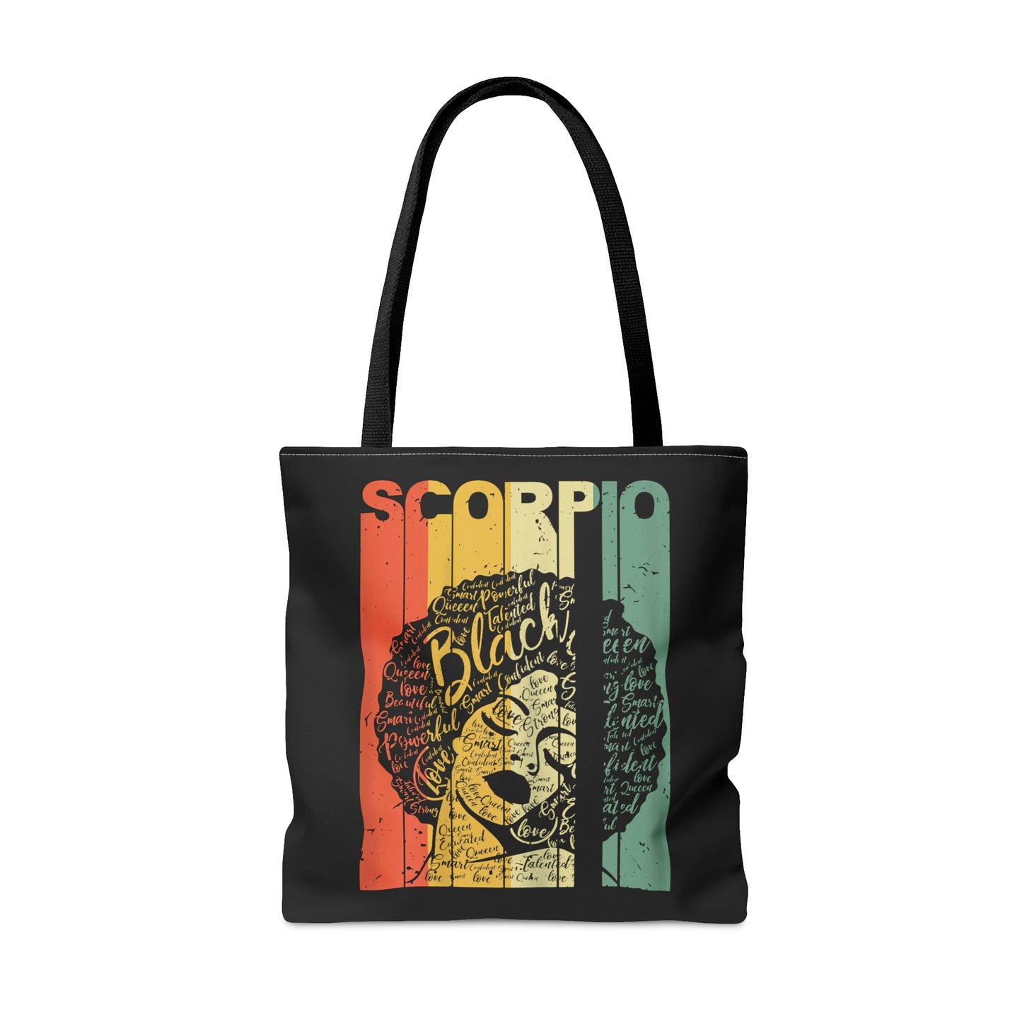 Scorpio Melanin Tote Bag | Afrocentric Tote Bag