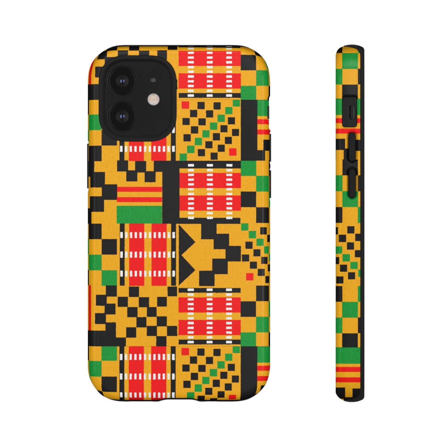 iPhone Kente Tough Cases | Ankara iPhone Case | Afrocentric iPhone Case