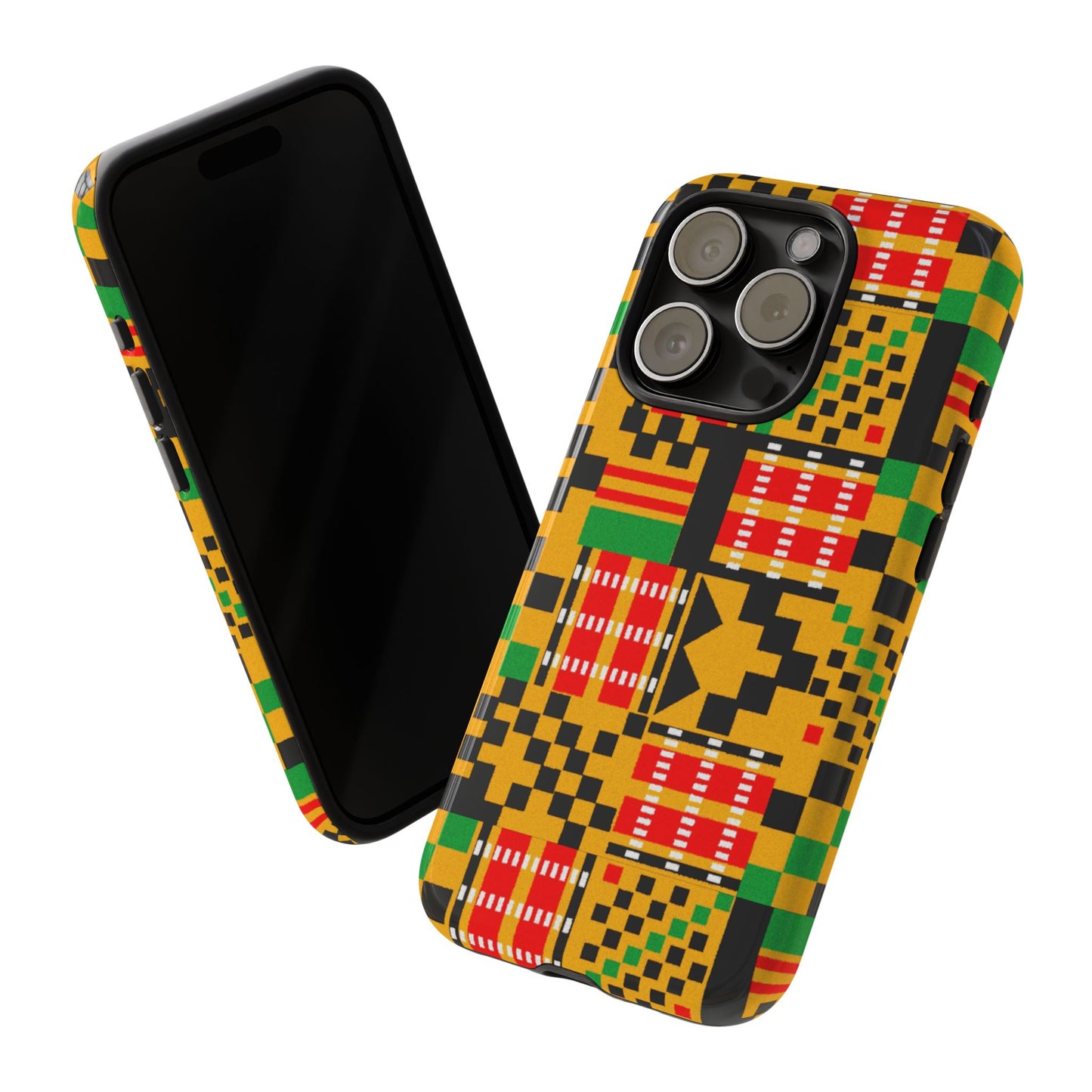 iPhone Kente Tough Cases | Ankara iPhone Case | Afrocentric iPhone Case
