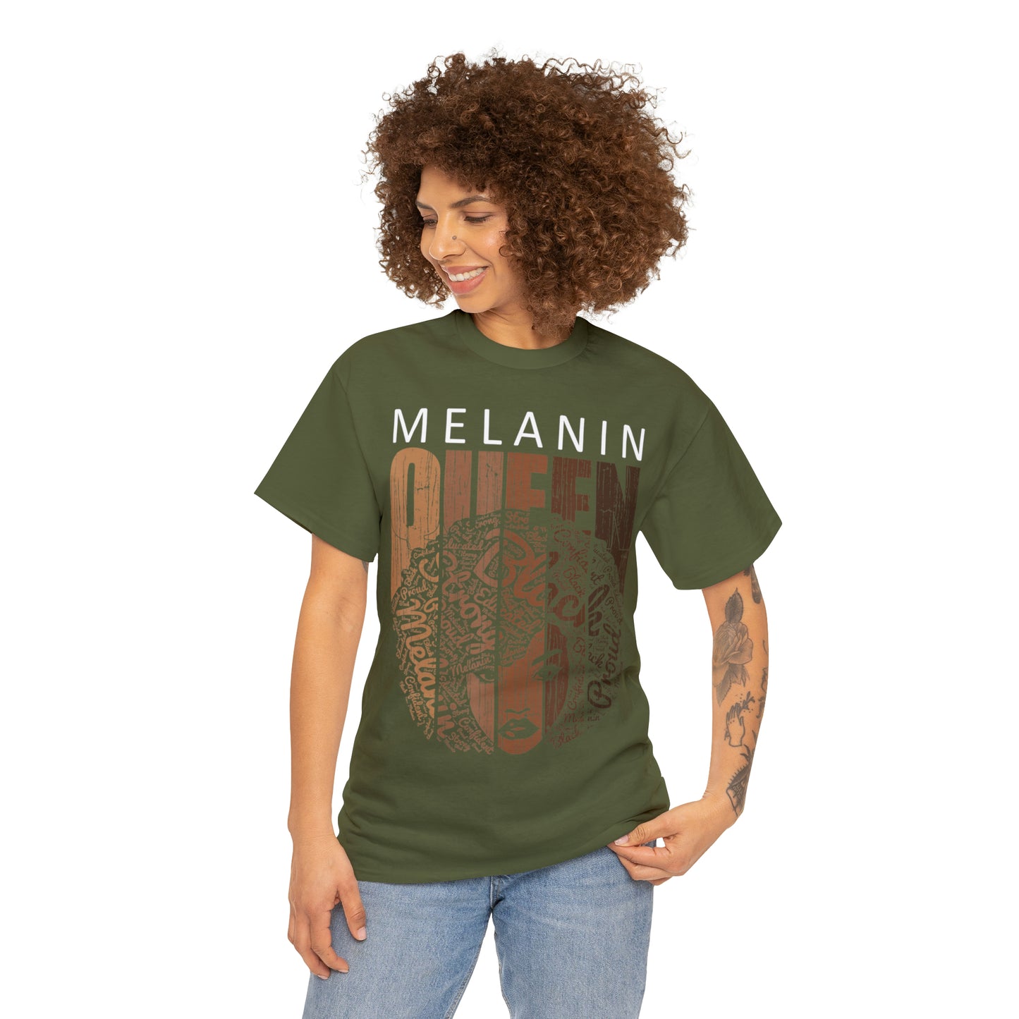 Melanin Queen Cotton Tee