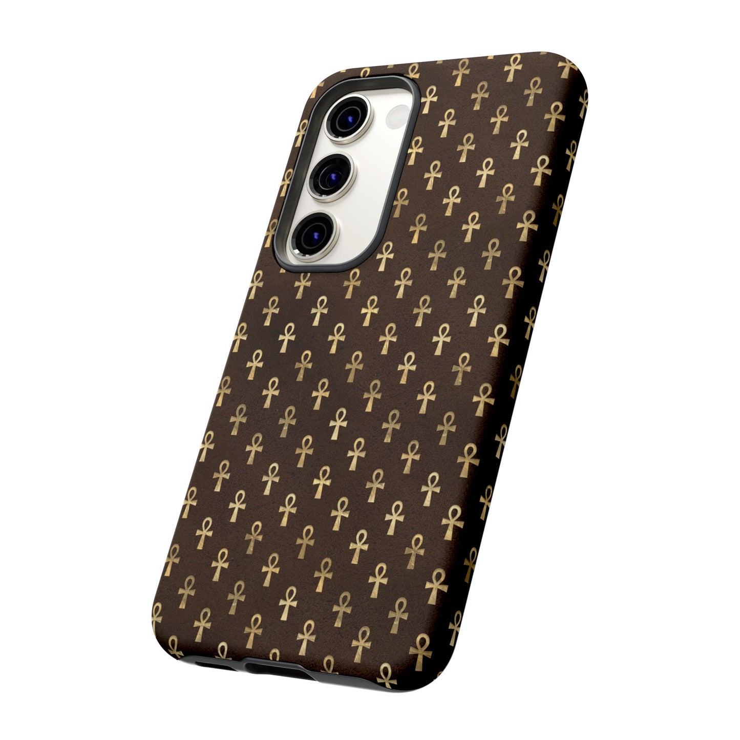 Brown Ankh Samsung Tough Cases | Egyptian Samsung Case | Ankh Samsung Case