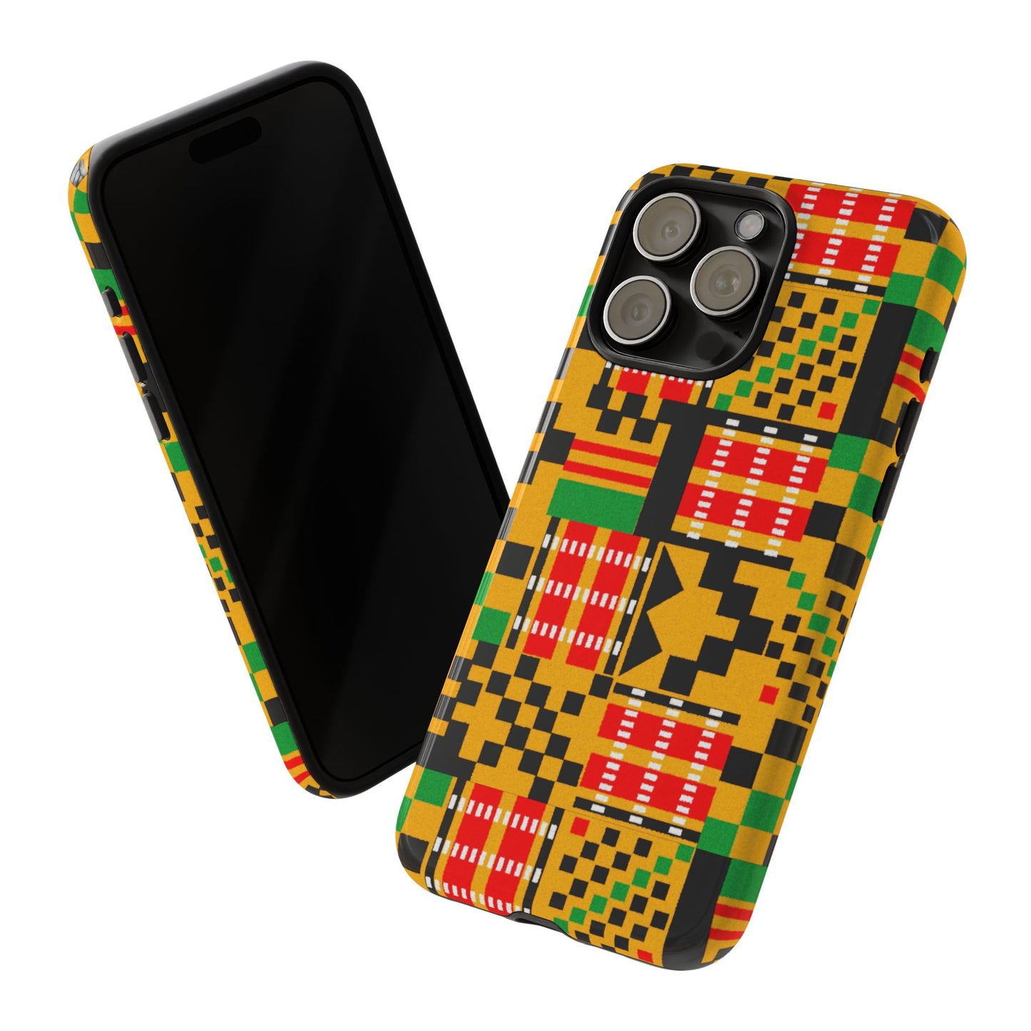 iPhone Kente Tough Cases | Ankara iPhone Case | Afrocentric iPhone Case