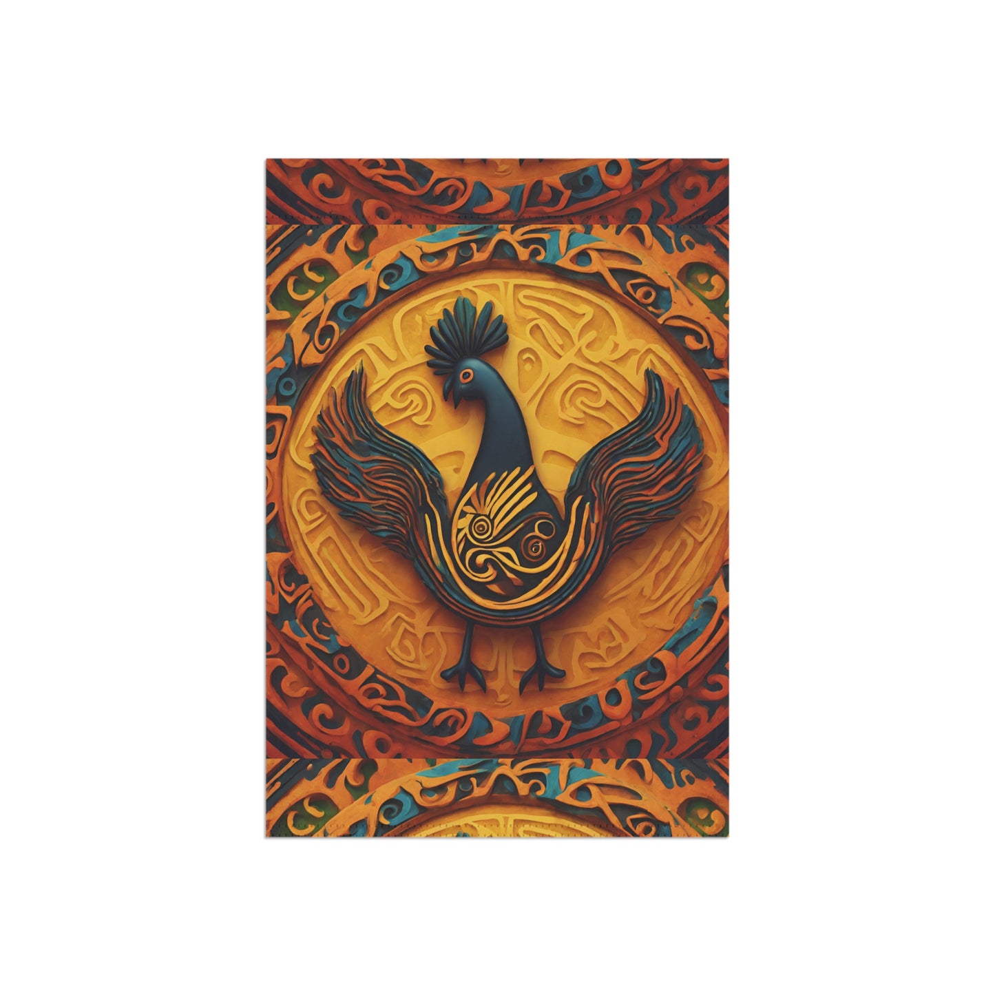 Bird Home Flag | House Banner | Bird Gifts | Yard Gifts | Yard Flag | Adinkra Banner