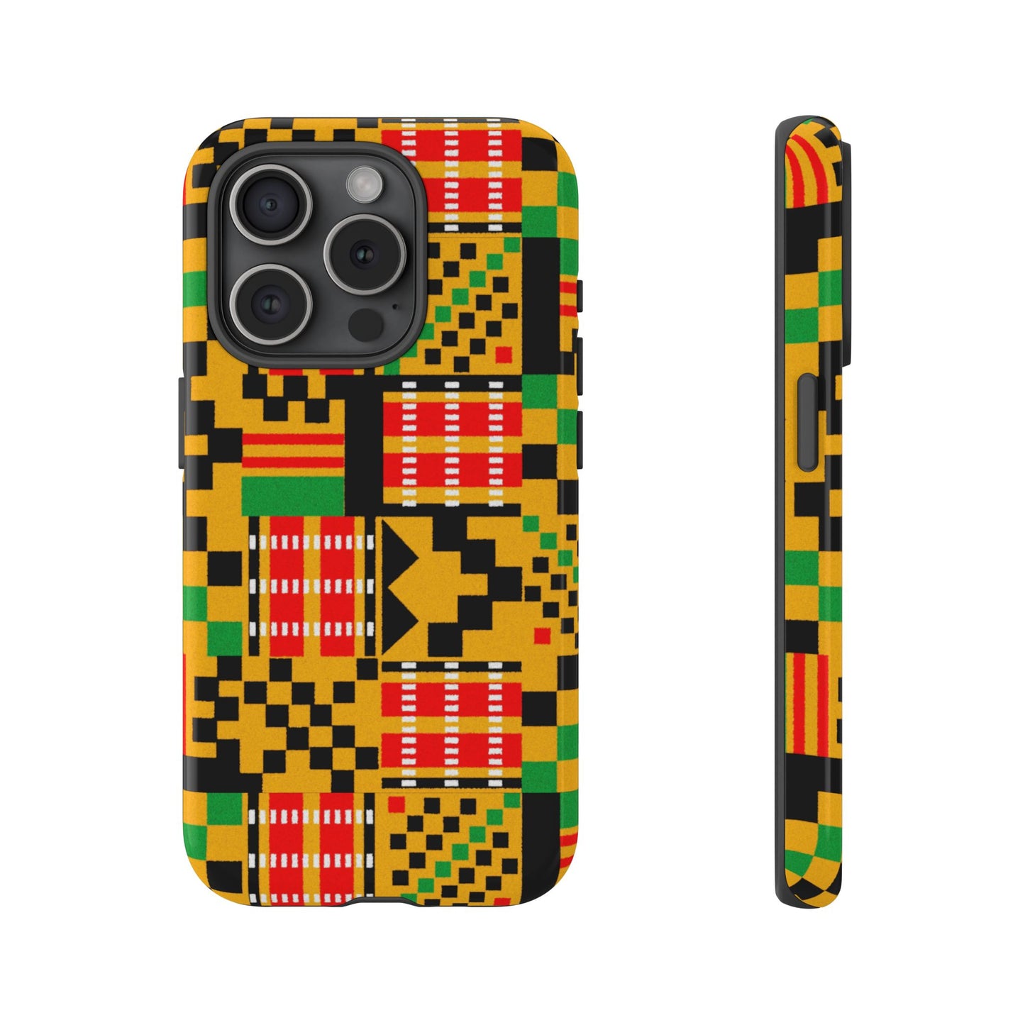 iPhone Kente Tough Cases | Ankara iPhone Case | Afrocentric iPhone Case