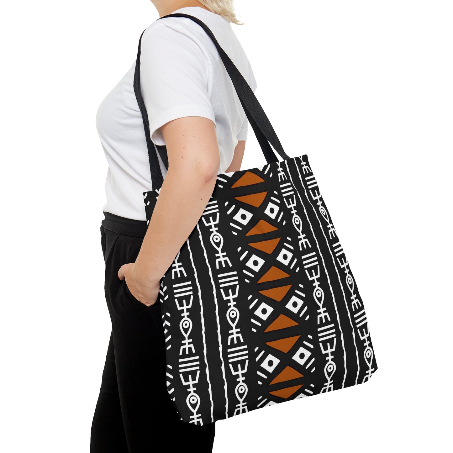 Mudcloth II Inspired Tote Bag