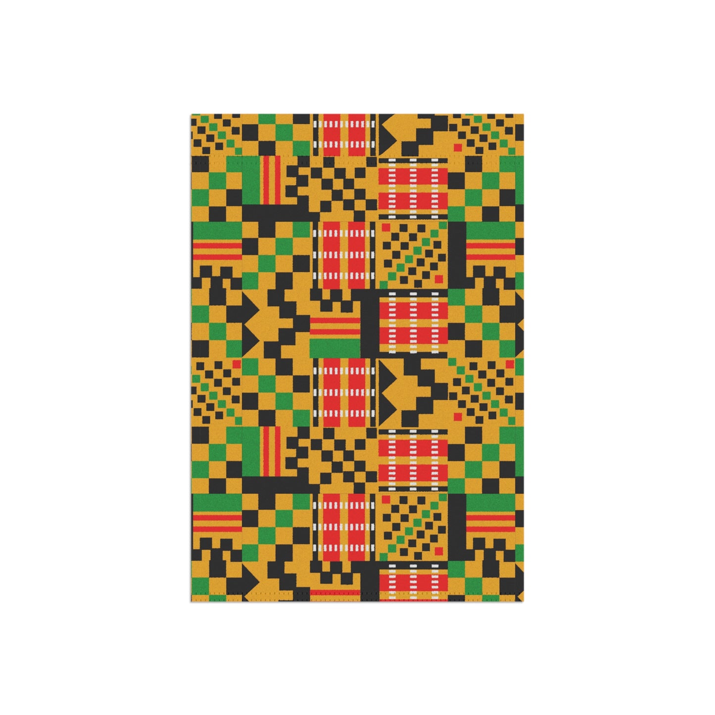 KENTE Home Flag | House Banner | Black Gifts | Yard Gifts | Yard Flag | Adinkra Banner