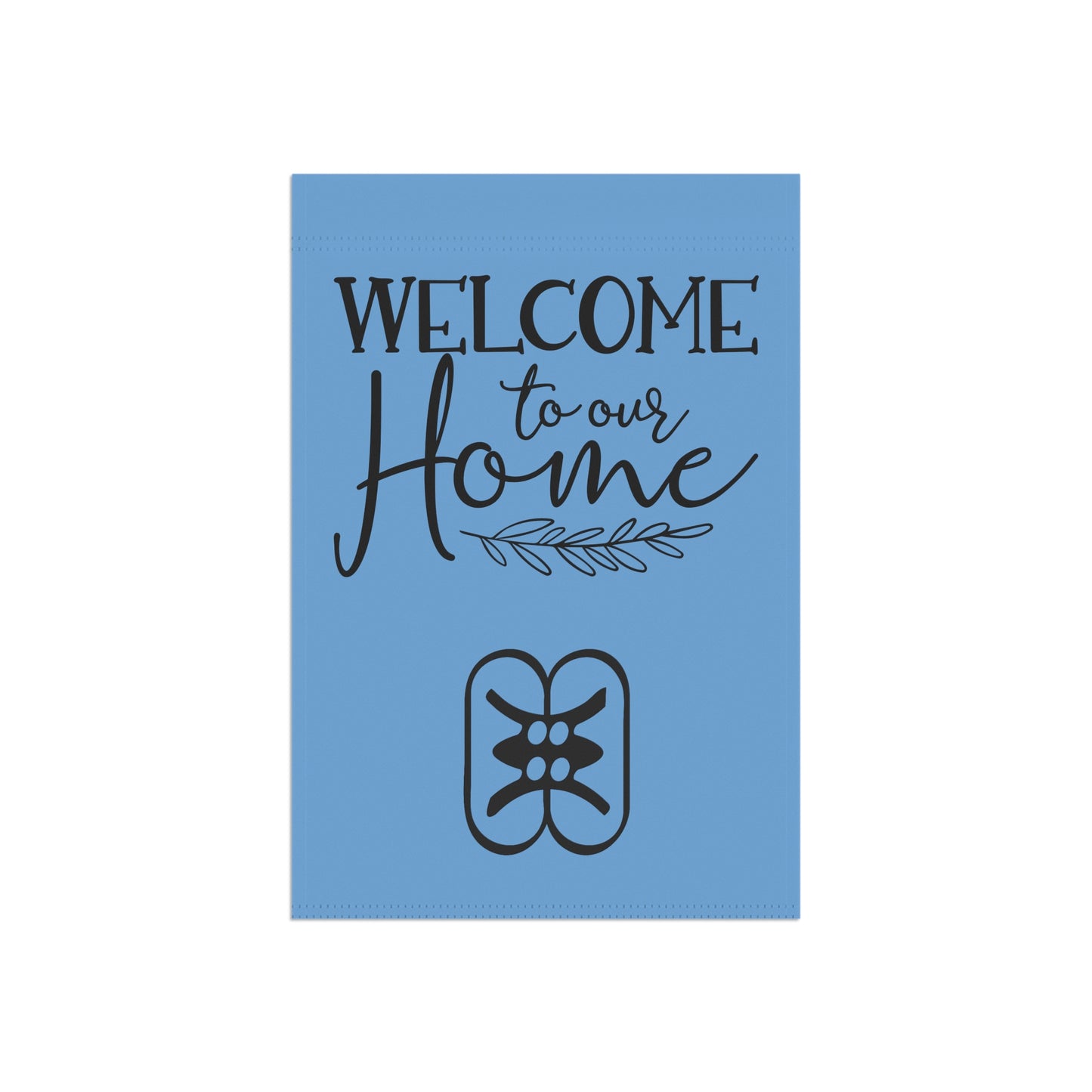 Akwaaba Welcome to our home Garden & House Banner, Black History Gifts