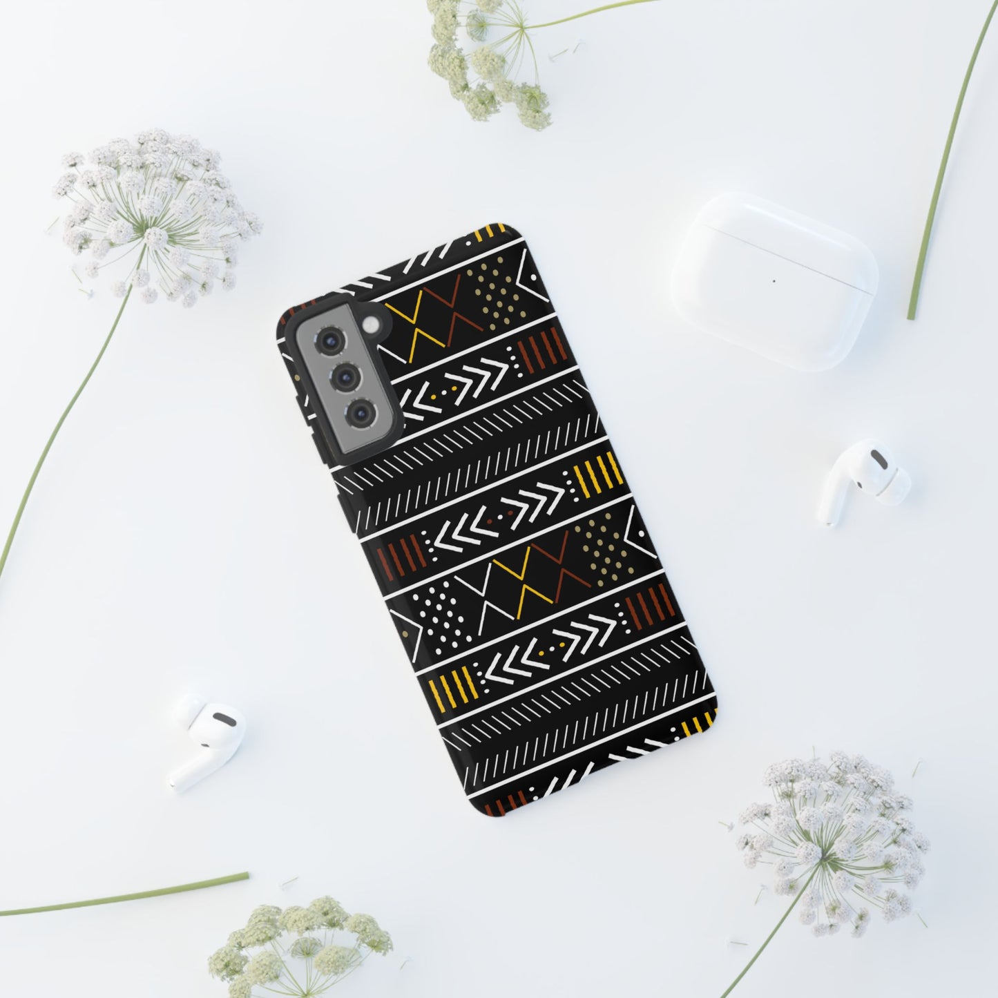 Mudcloth Samsung Tough Cases | African Samsung Case | Afrocentric Samsung Case