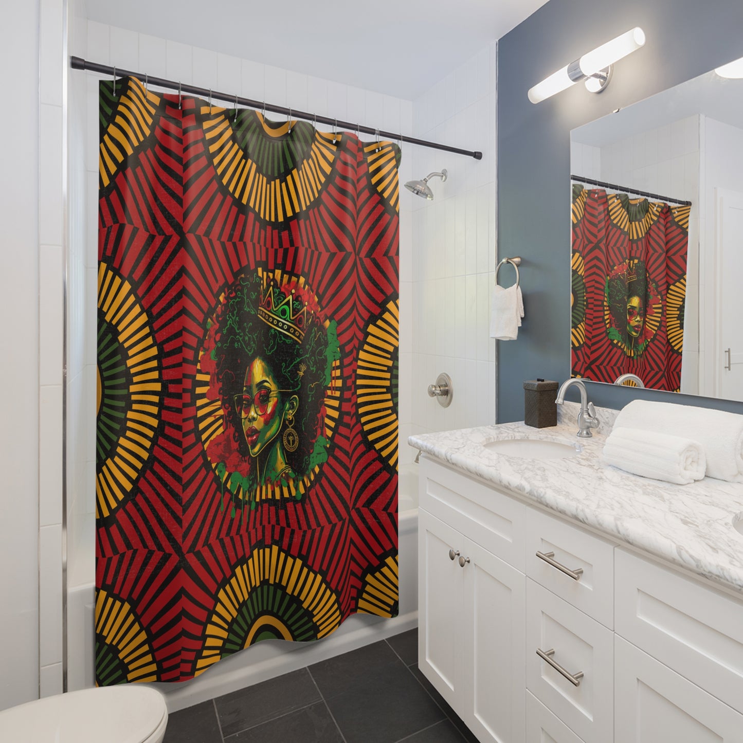 RBG Queen Shower Curtain