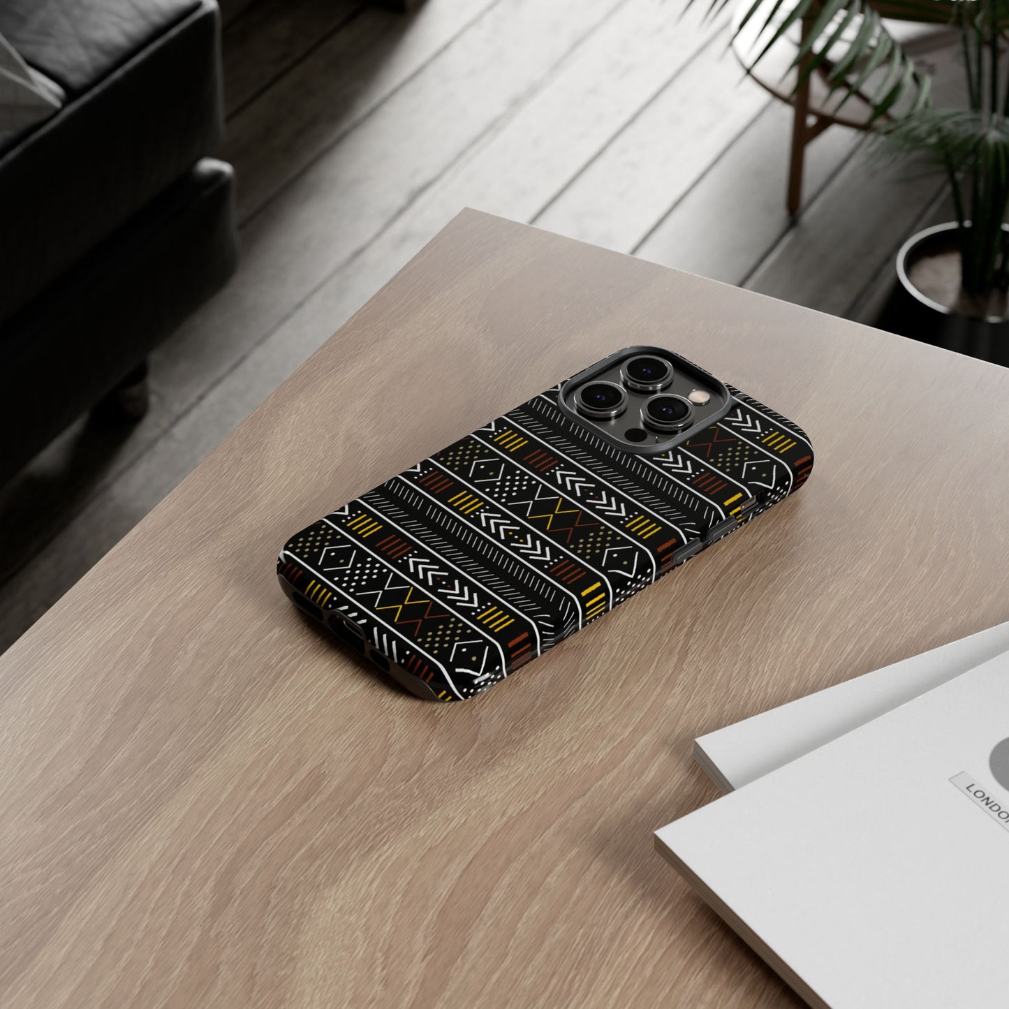 Mudcloth iPhone Tough Cases | African iPhone Case | Afrocentric iPhone Case