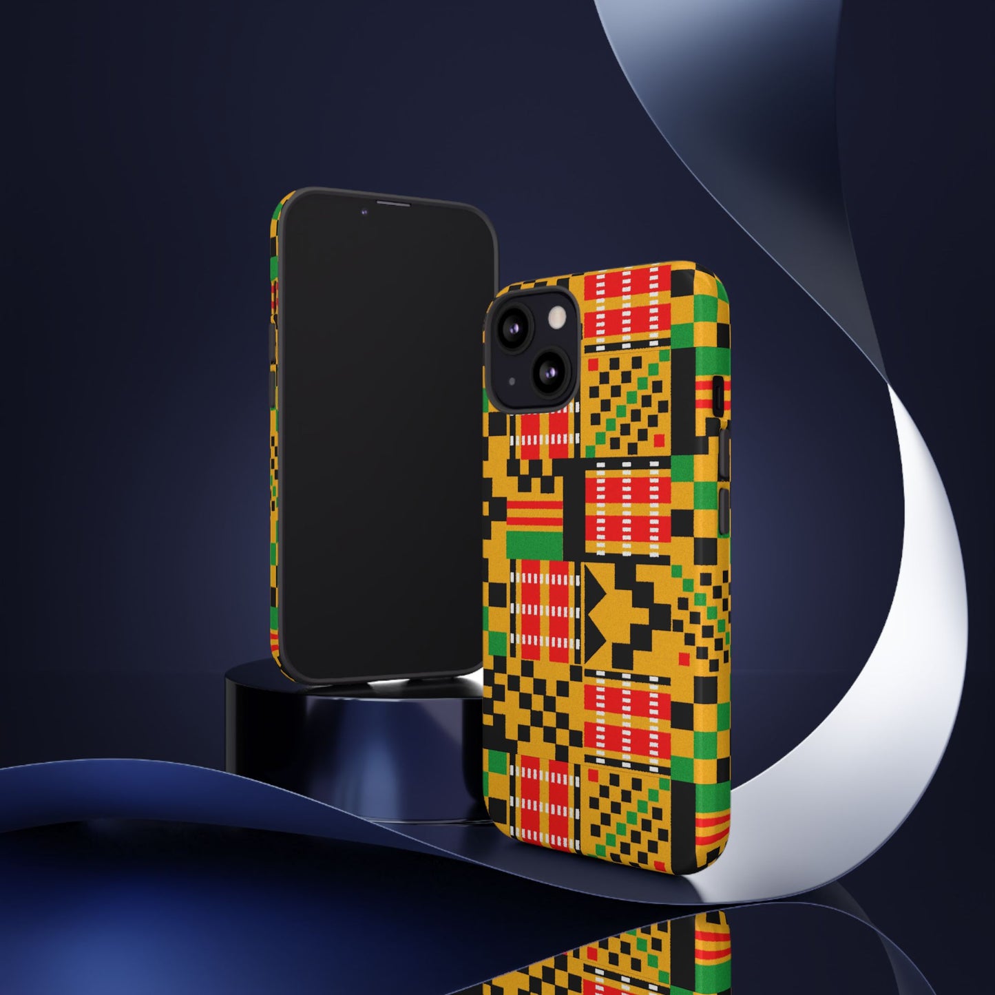 iPhone Kente Tough Cases | Ankara iPhone Case | Afrocentric iPhone Case