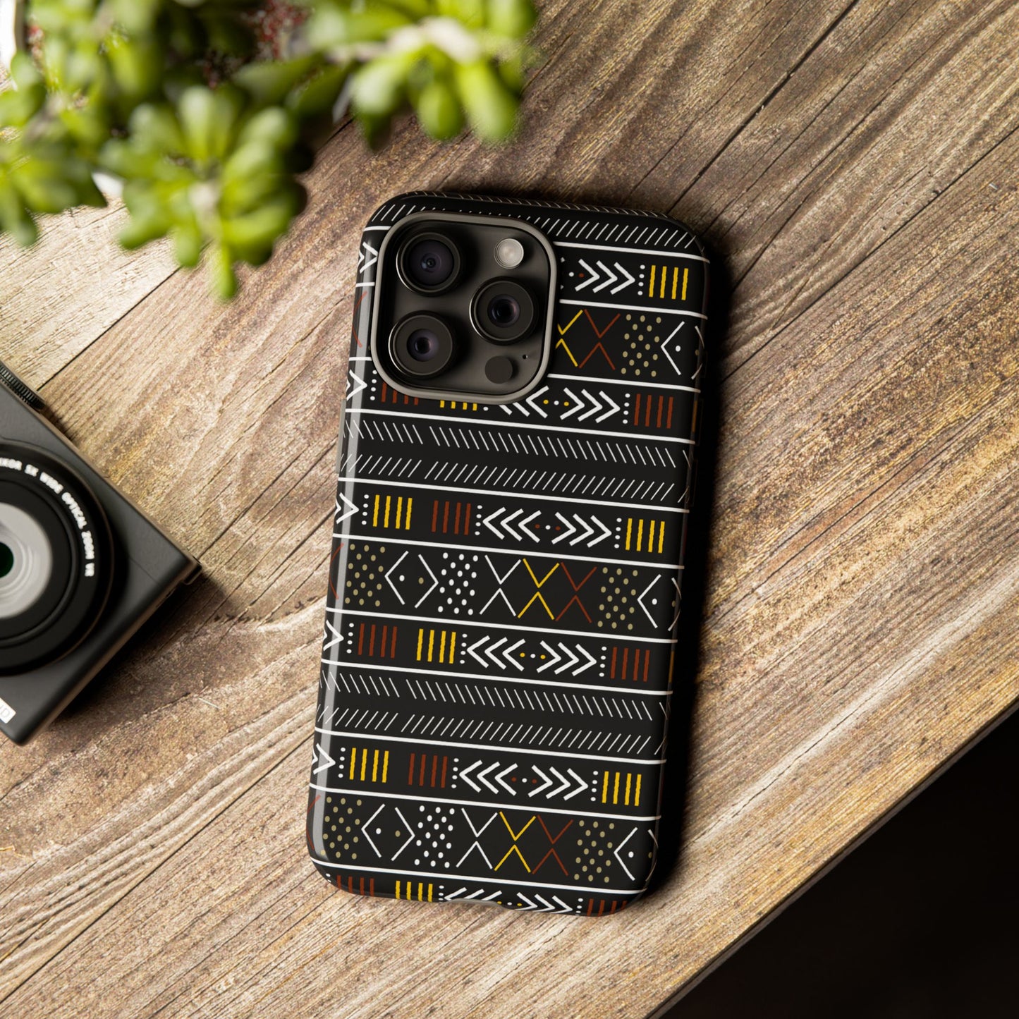 Mudcloth iPhone Tough Cases | African iPhone Case | Afrocentric iPhone Case