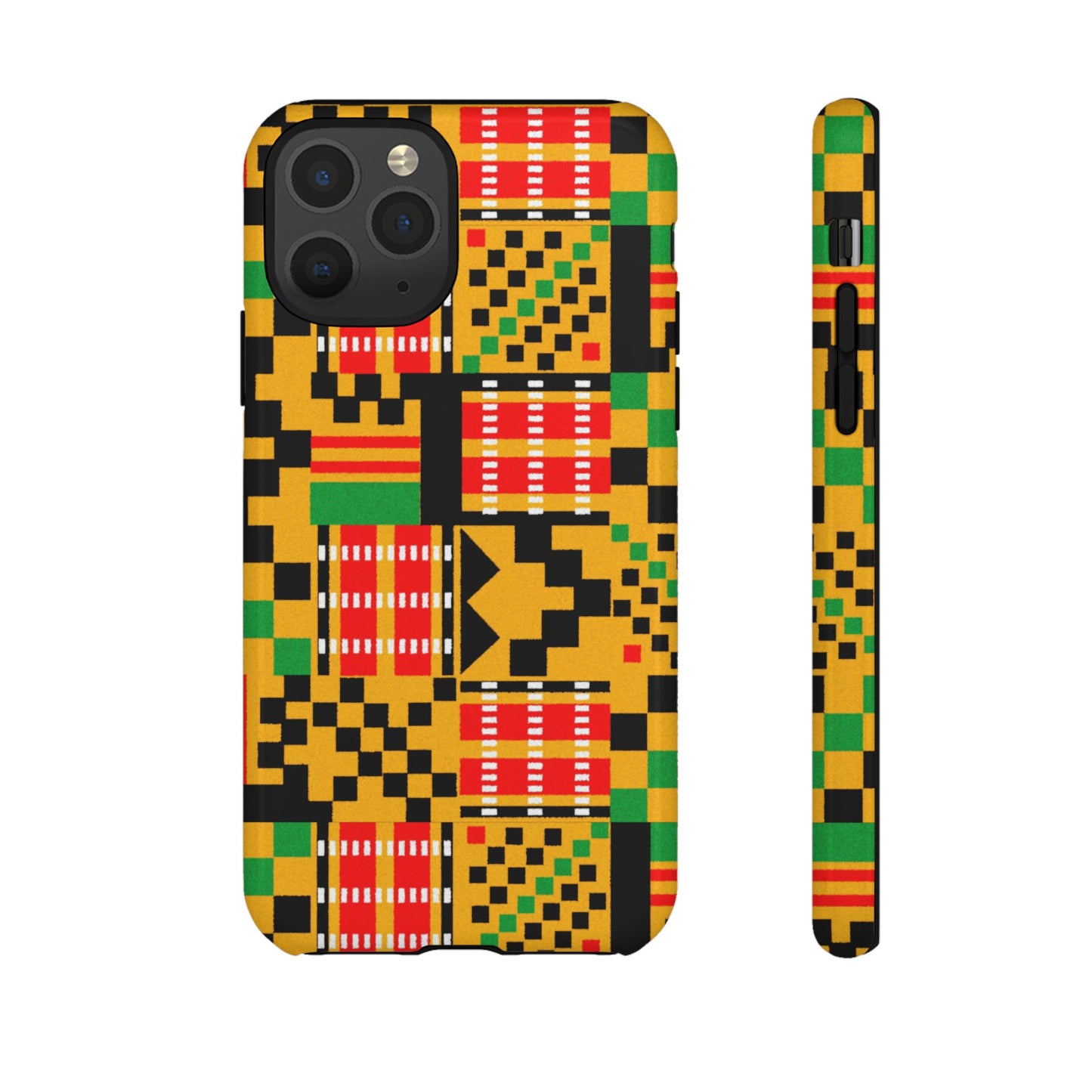 iPhone Kente Tough Cases | Ankara iPhone Case | Afrocentric iPhone Case