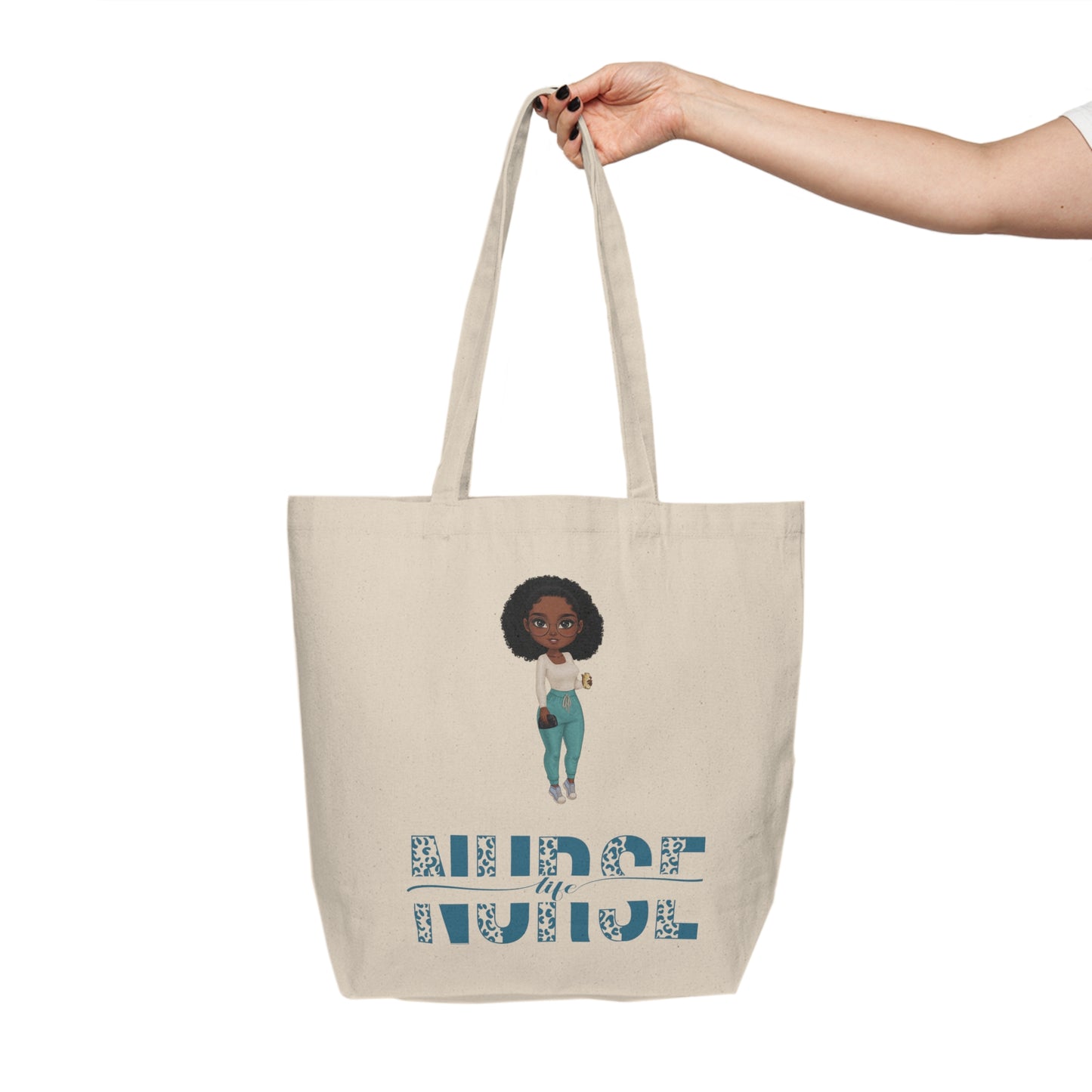 Nurse Life V2 Canvas Tote
