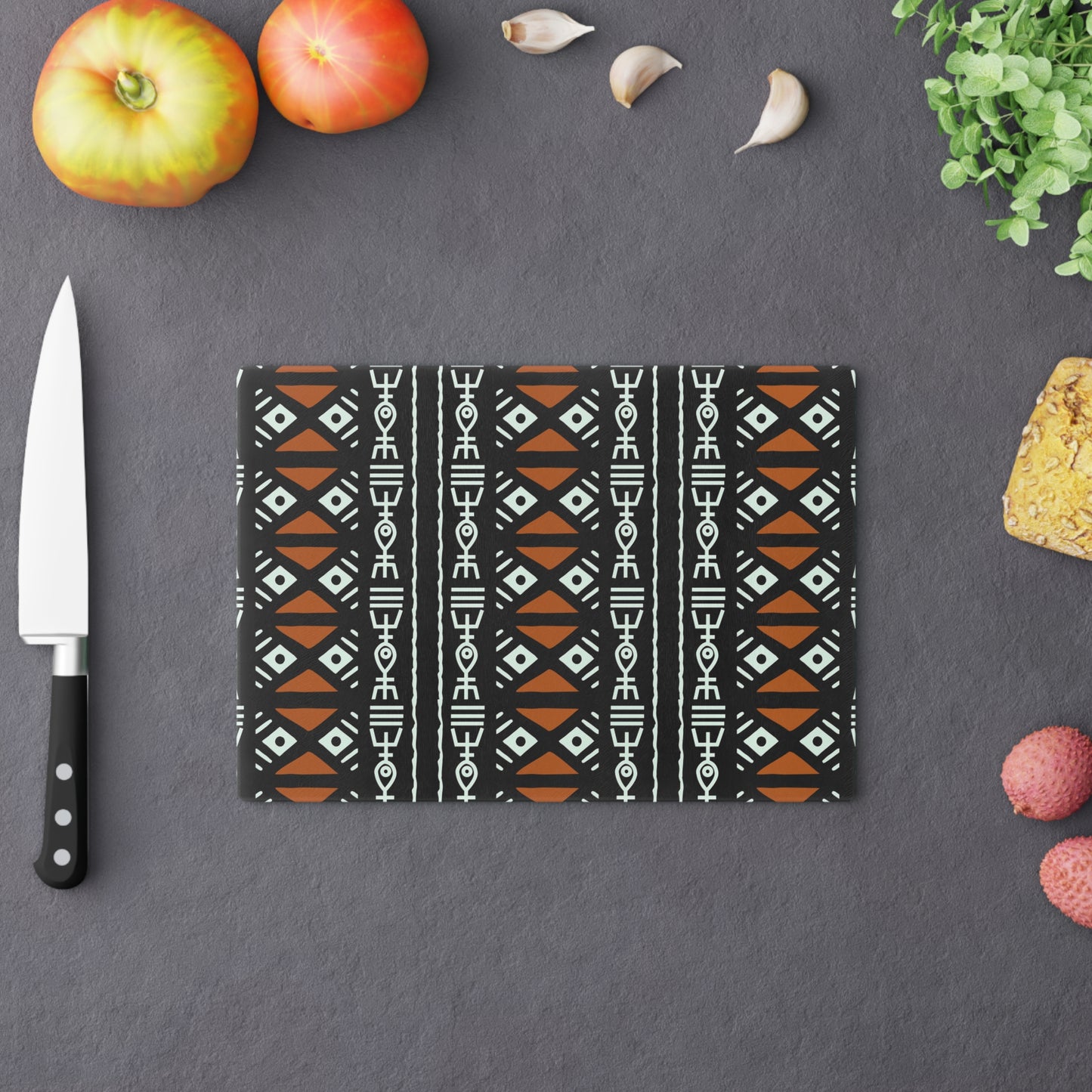 Mudcloth II Design Cutting Board