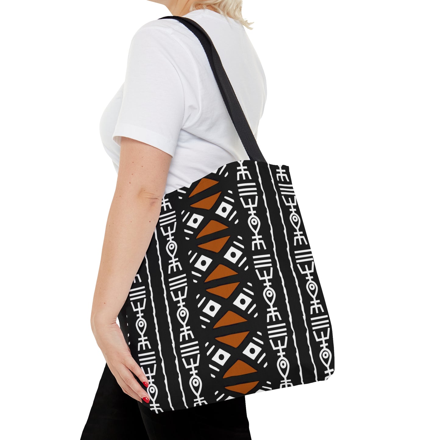 Mudcloth II Inspired Tote Bag