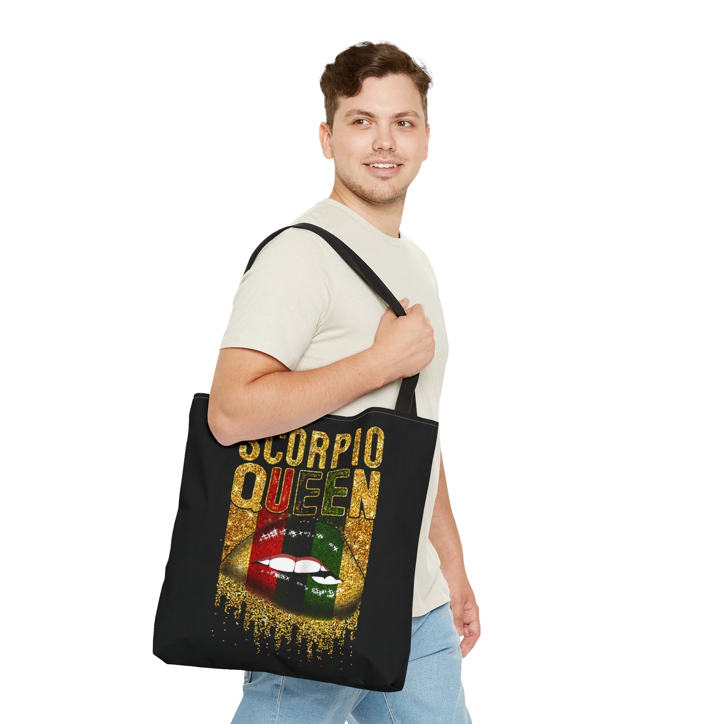 Scorpio Queen Lip Tote Bag