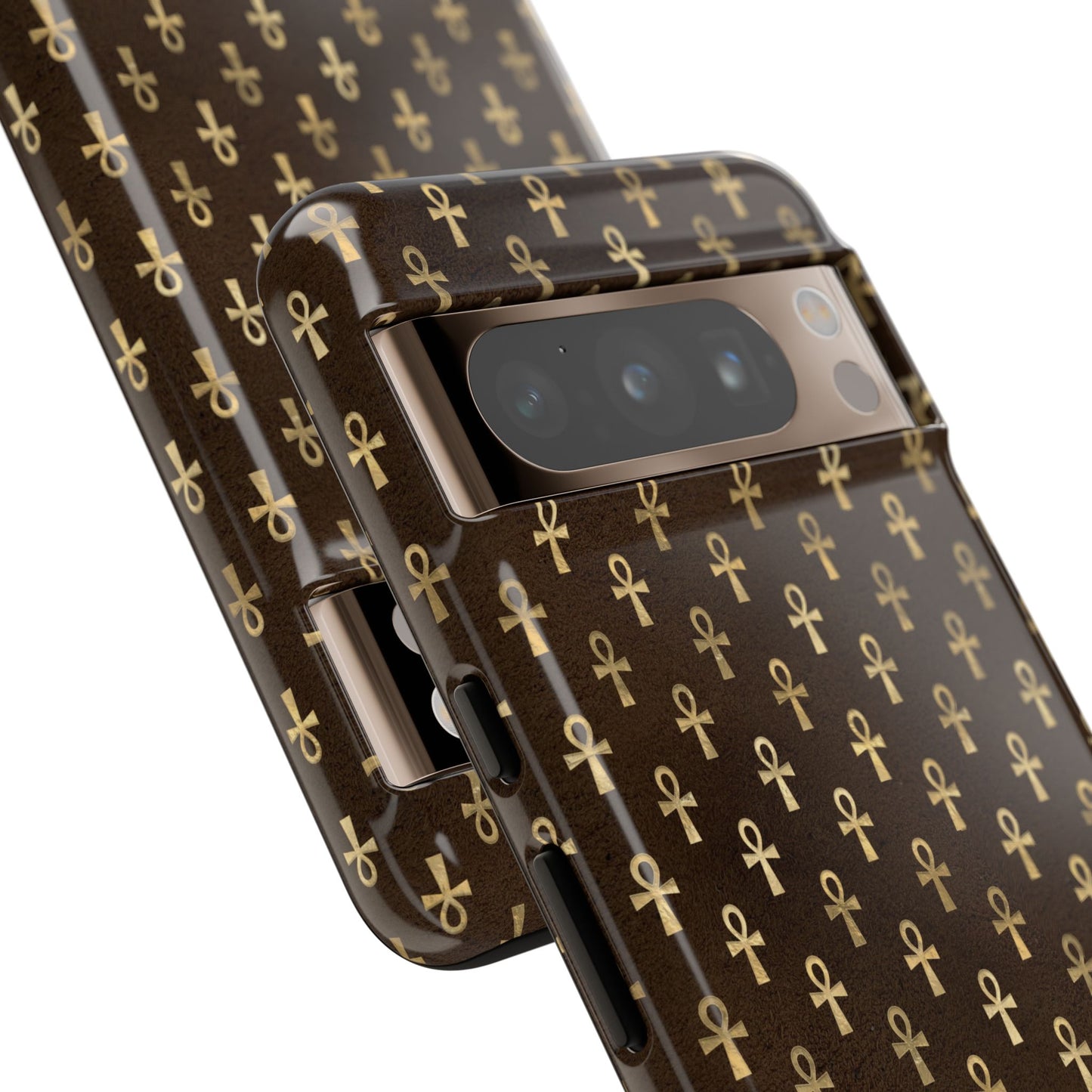 Brown Ankh Google Pixel Tough Cases | Egyptian Google Pixel Case | Ankh Google Pixel Case