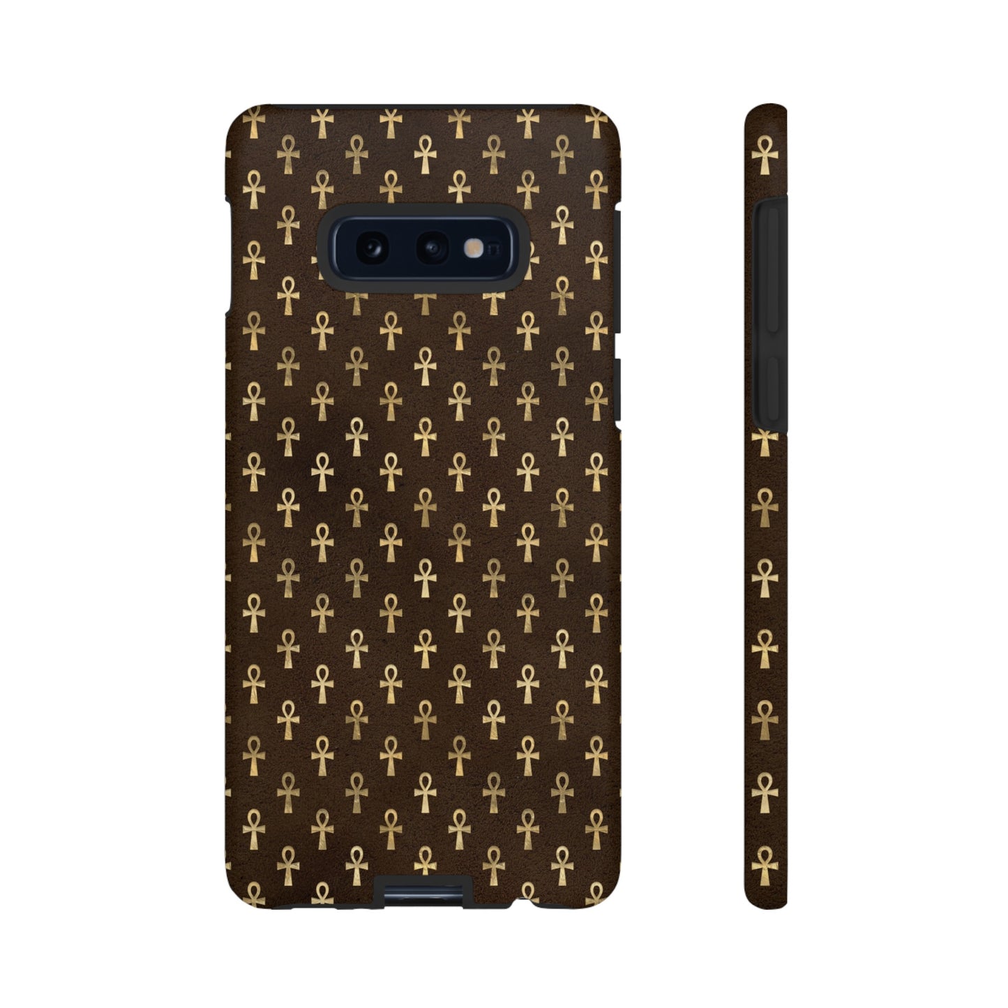 Brown Ankh Samsung Tough Cases | Egyptian Samsung Case | Ankh Samsung Case