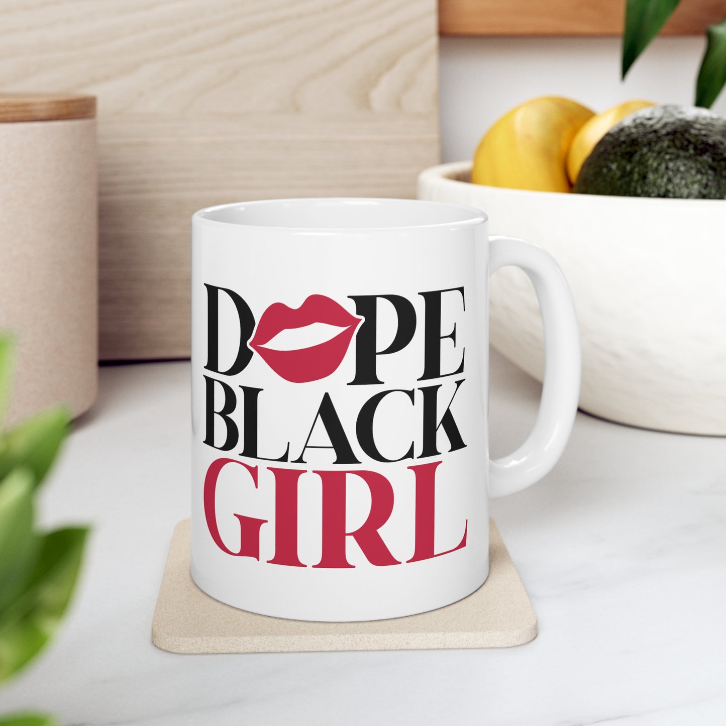 Dope Black Girl Coffee Mug 11oz