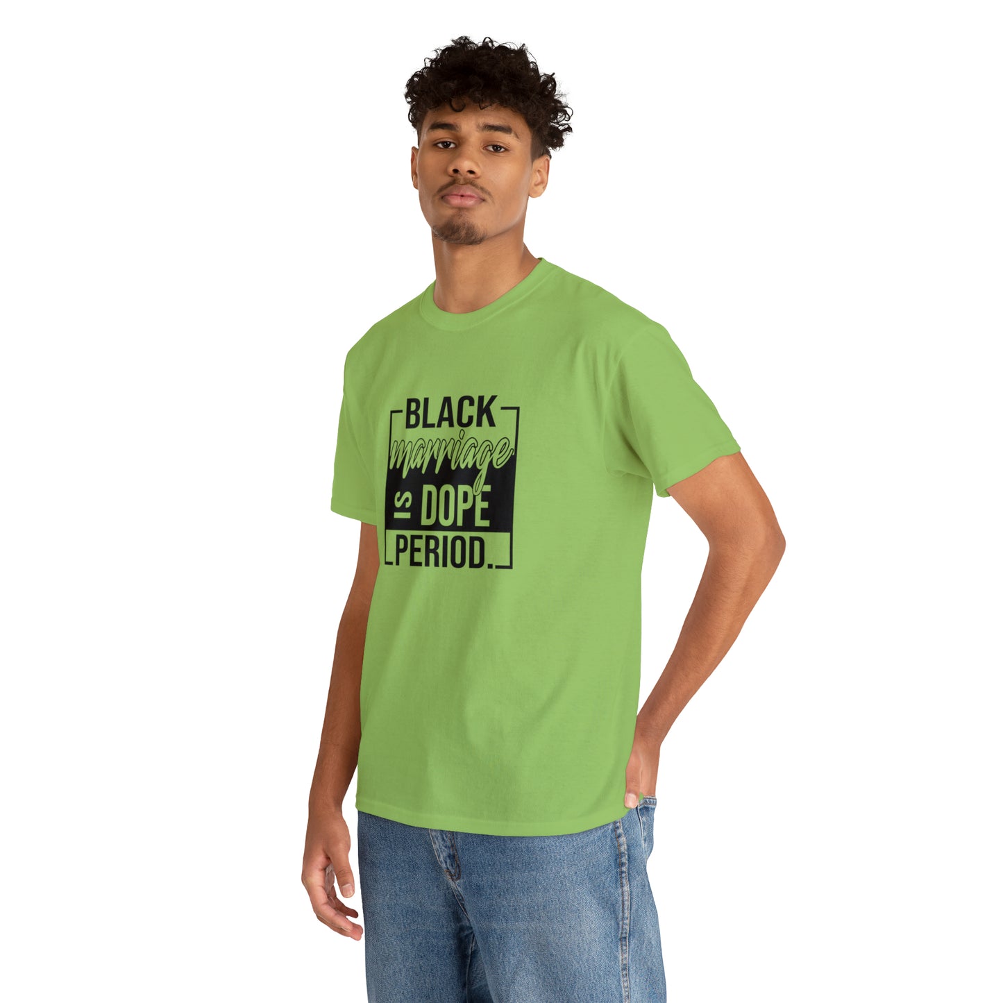 Black Marriage is Dope Cotton Tee