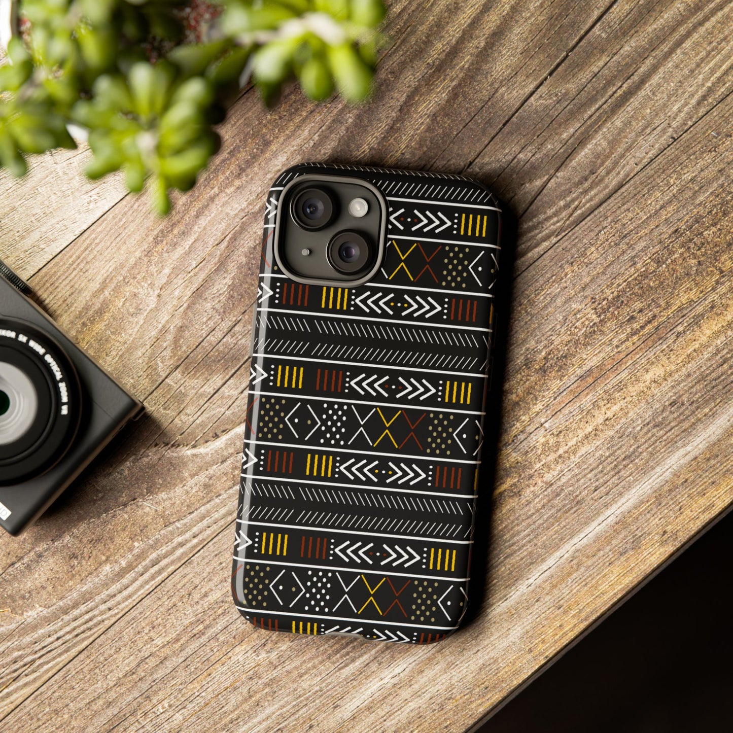 Mudcloth iPhone Tough Cases | African iPhone Case | Afrocentric iPhone Case