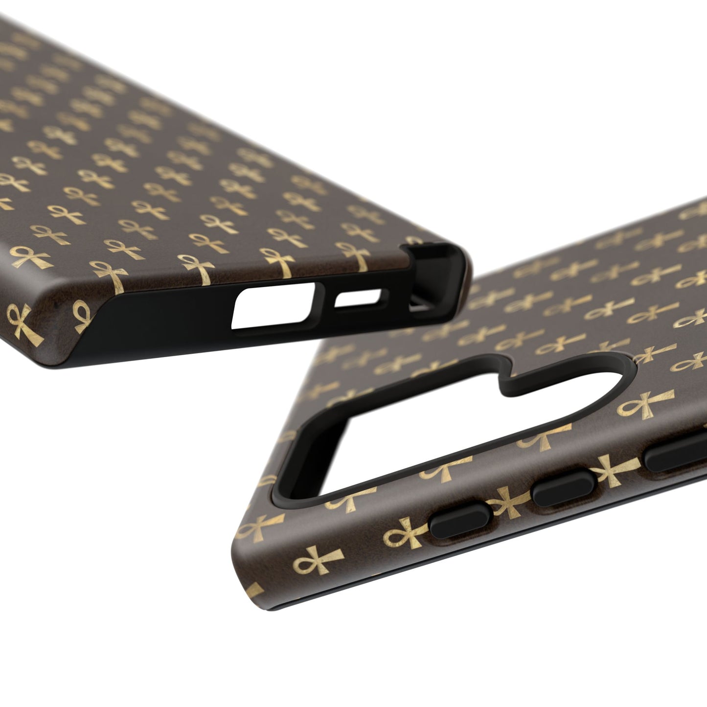 Brown Ankh Samsung Tough Cases | Egyptian Samsung Case | Ankh Samsung Case