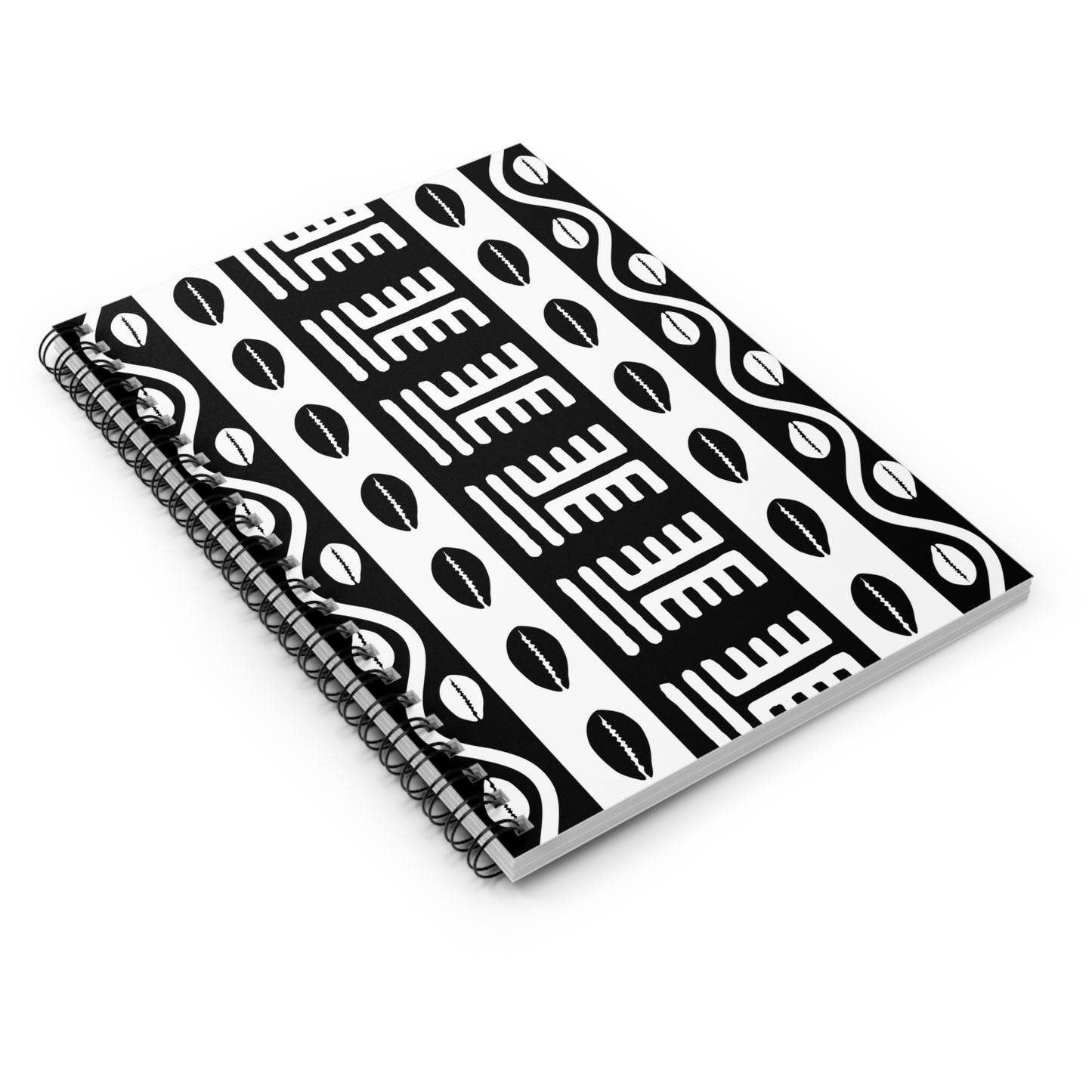 Cowrie Shell Spiral Notebook - Ruled Line