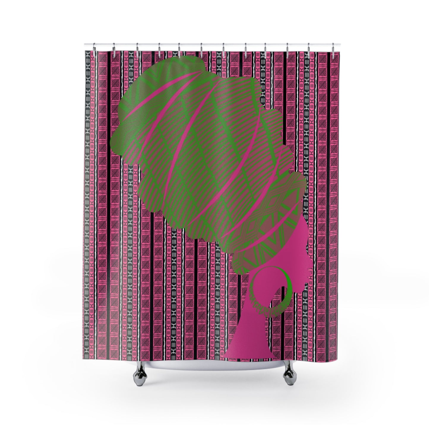 Pink Queen Shower Curtain
