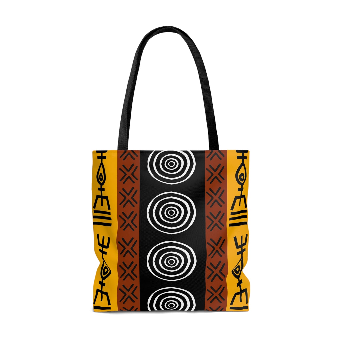 Mudcloth Inspired V Tote Bag