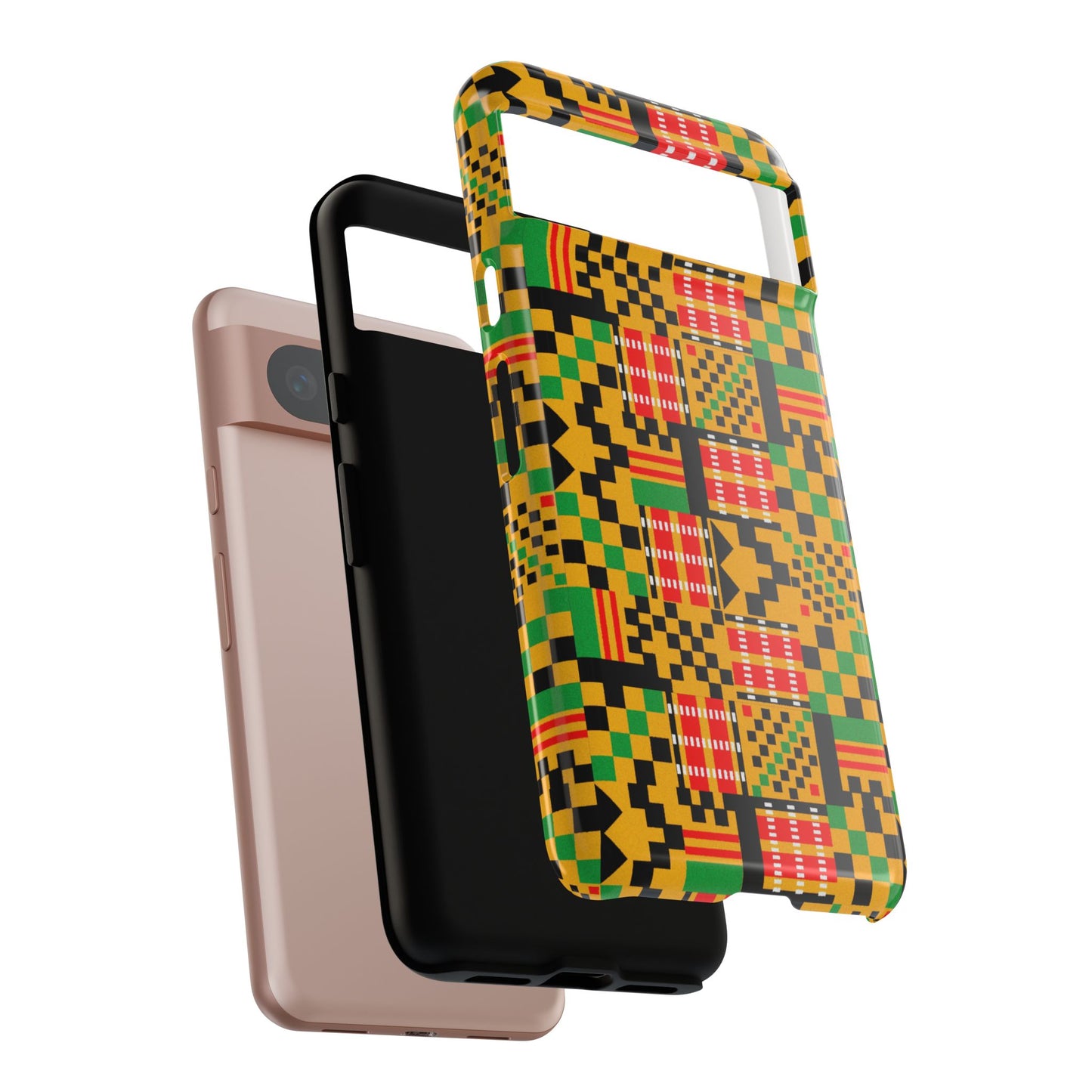 Google Pixel Kente Tough Cases | African Google Pixel Case | Afrocentric Google Pixel Case