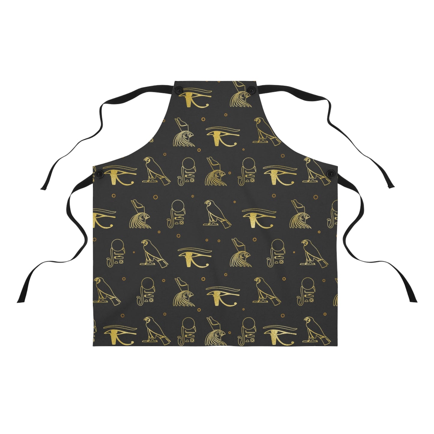 Black Egyptian Apron