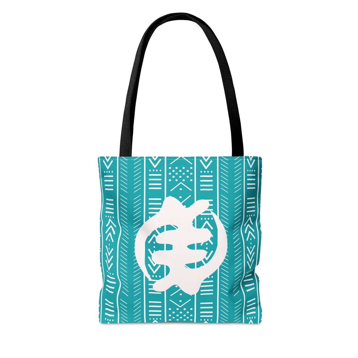 GYE NYAME - Supremacy of God Tote Bag Teal