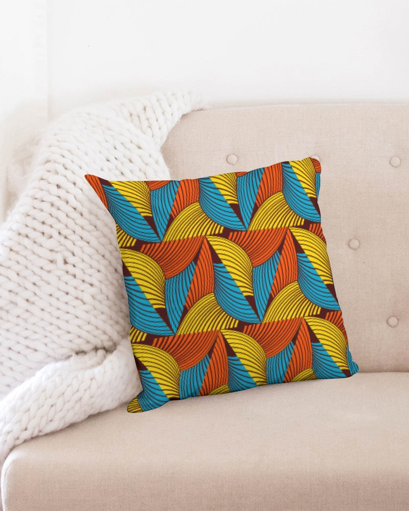 Ankara1 Throw Pillow Case 18"x18"