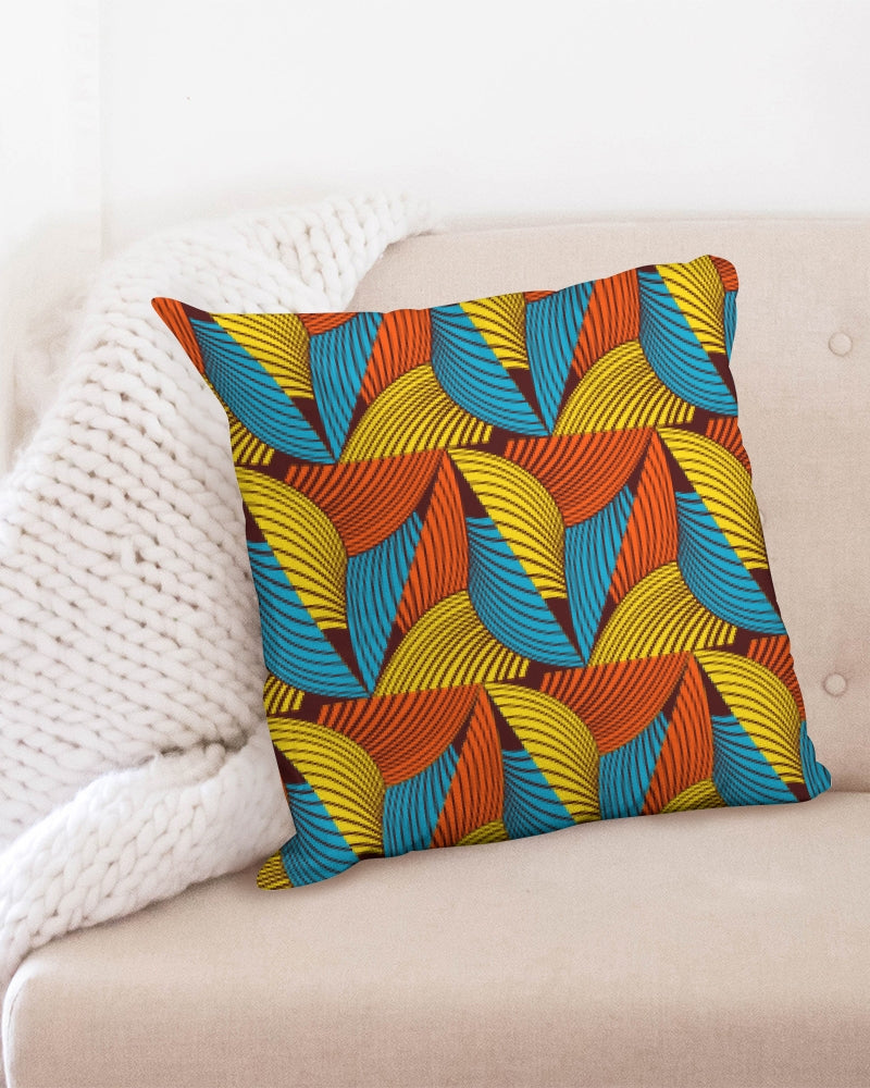 Ankara1 Throw Pillow Case 20"x20"