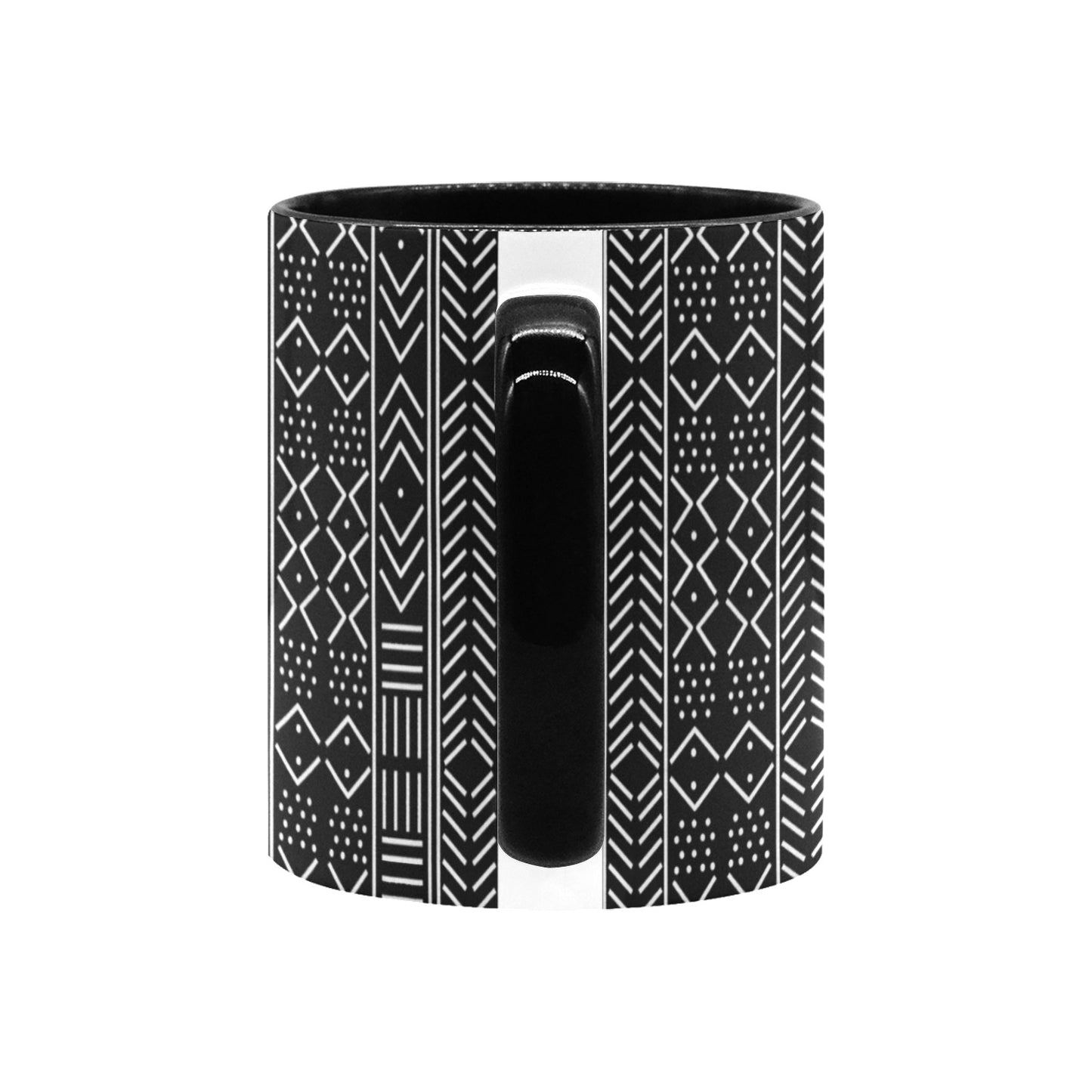 Black & White Mudcloth Inspired Mug (11oz)