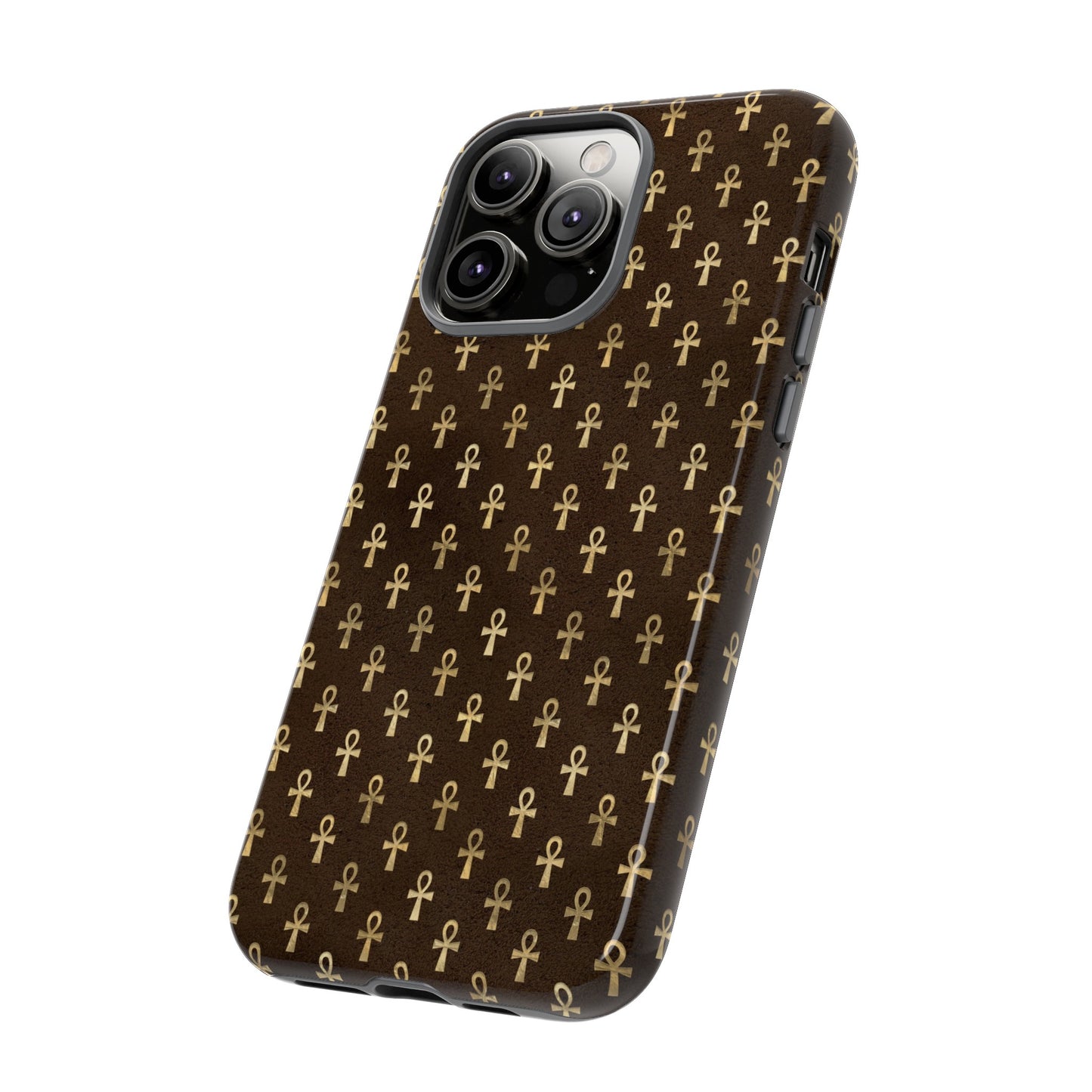Brown Ankh iPhone Tough Cases | Egyptian iPhone Case | Ankh iPhone Case